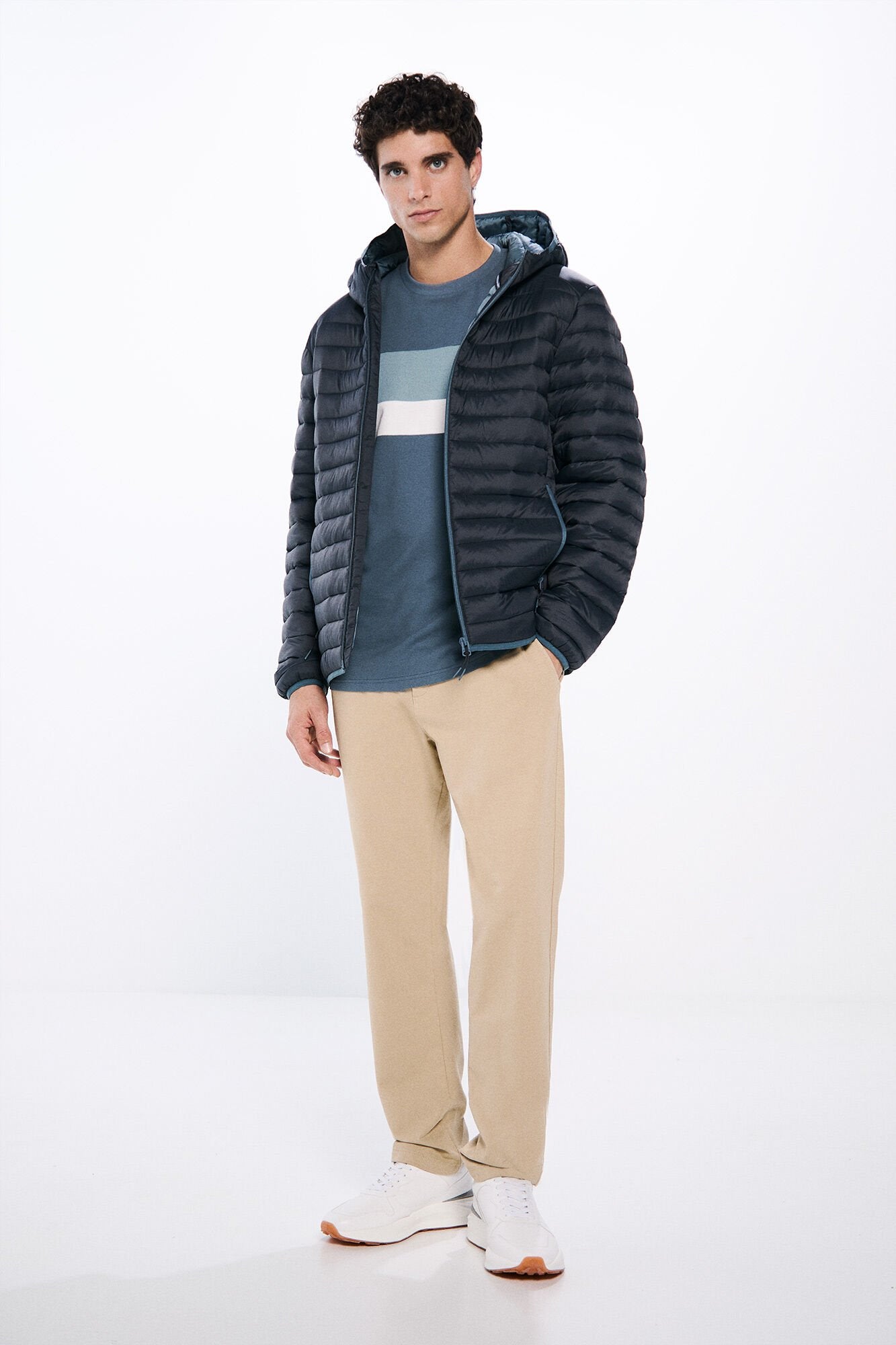 Springfield_Quilted Hooded Jacket_0959087_84_03