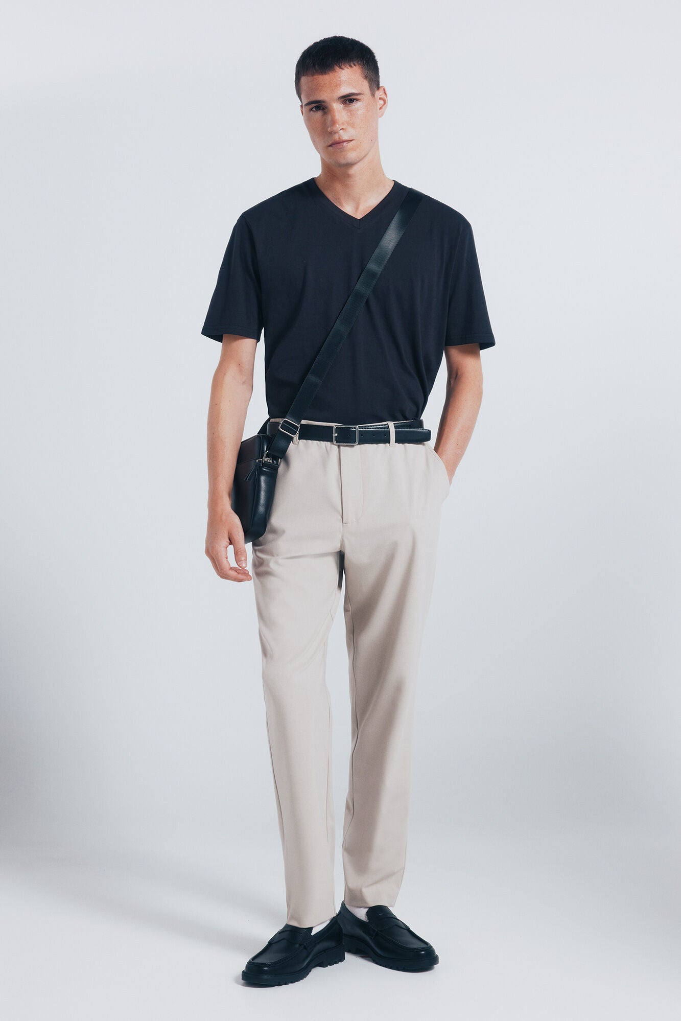 Springfield_Black_Recycled Polyester Trainers Backpack_0962582_01_02