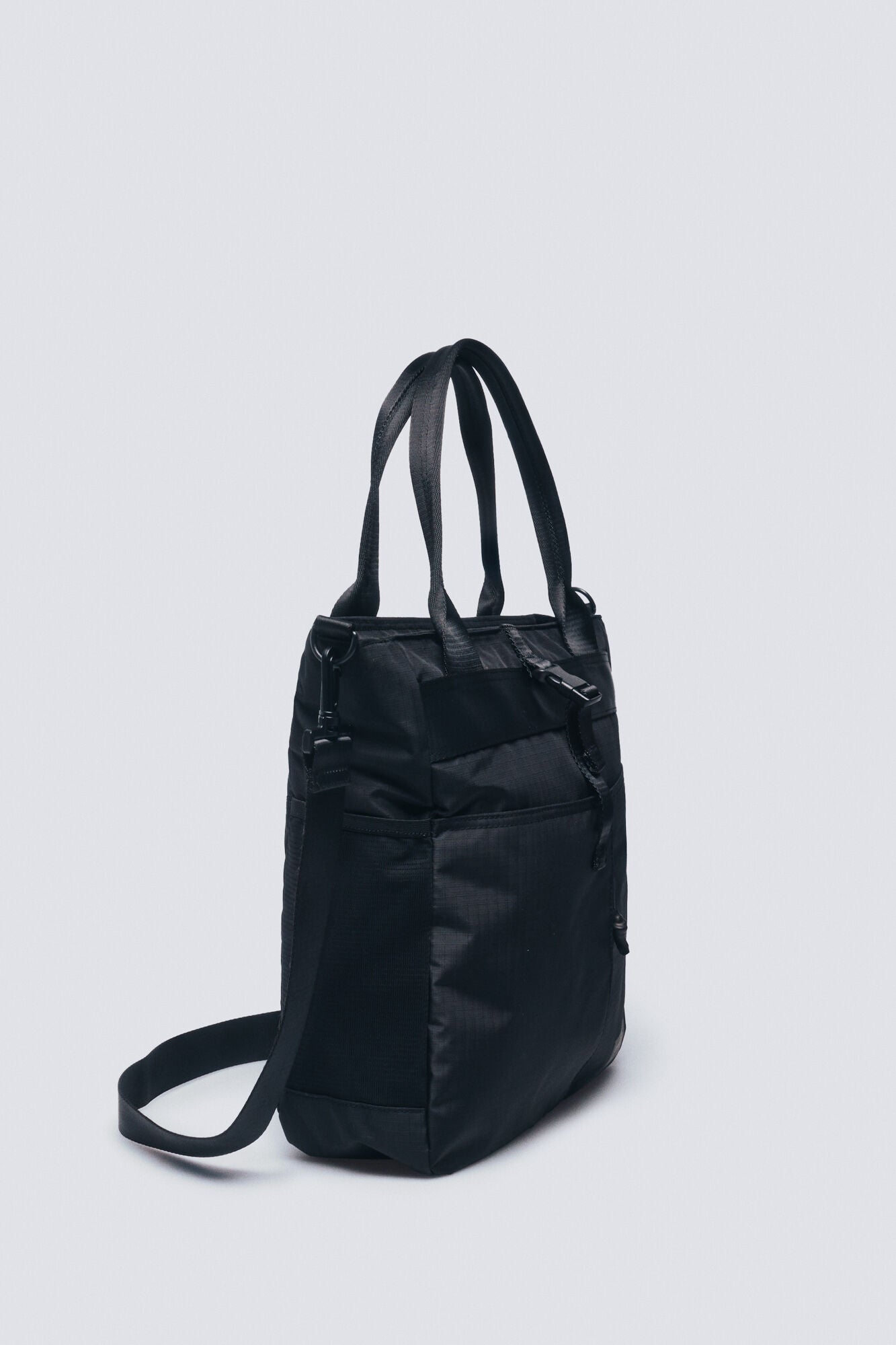 Springfield_Black_Recycled Polyester Trainers Backpack_0962582_01_04