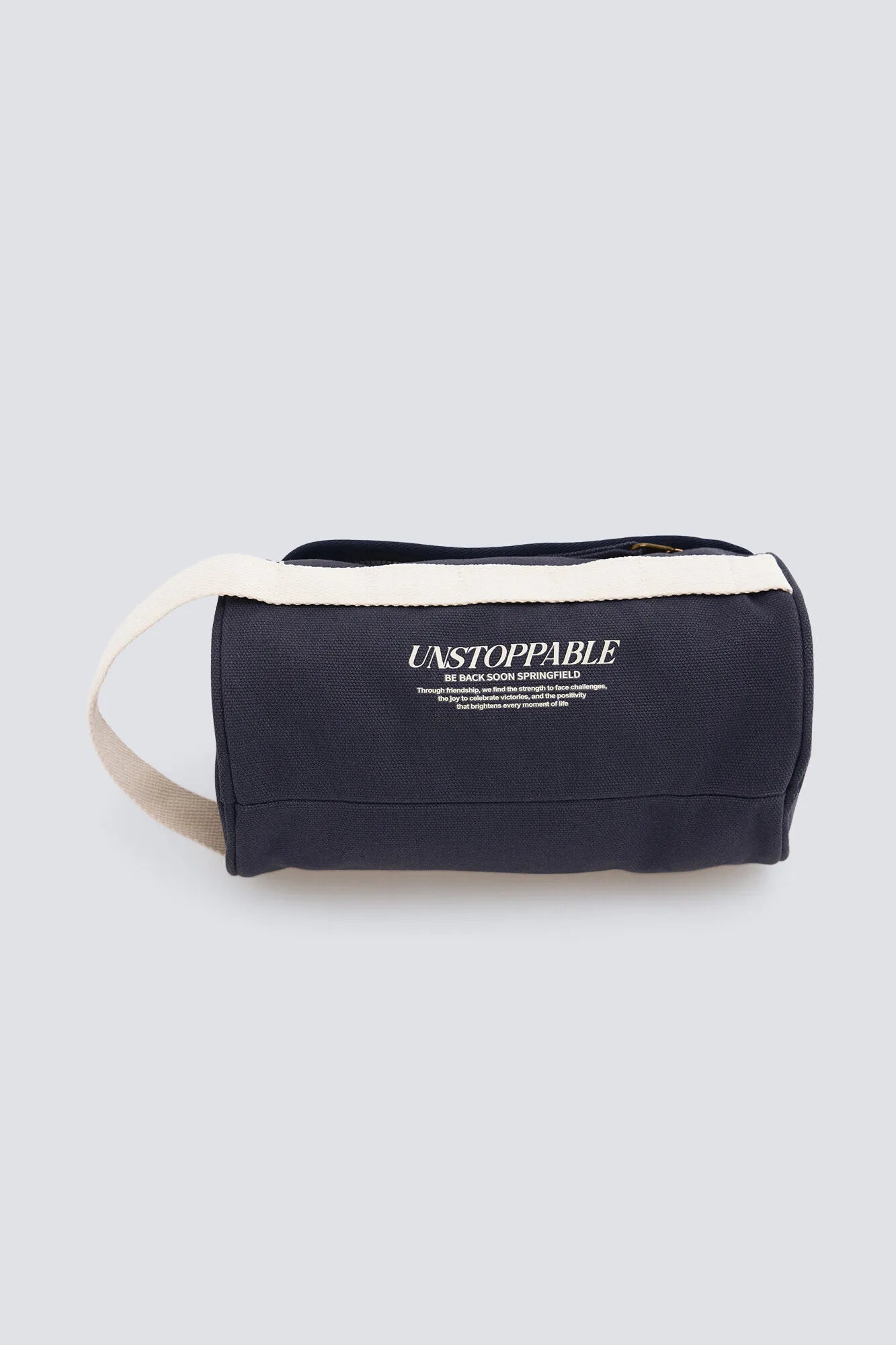 Springfield White Men Canvas Casual Vanity Case SKU: 0963851_97 Image 03