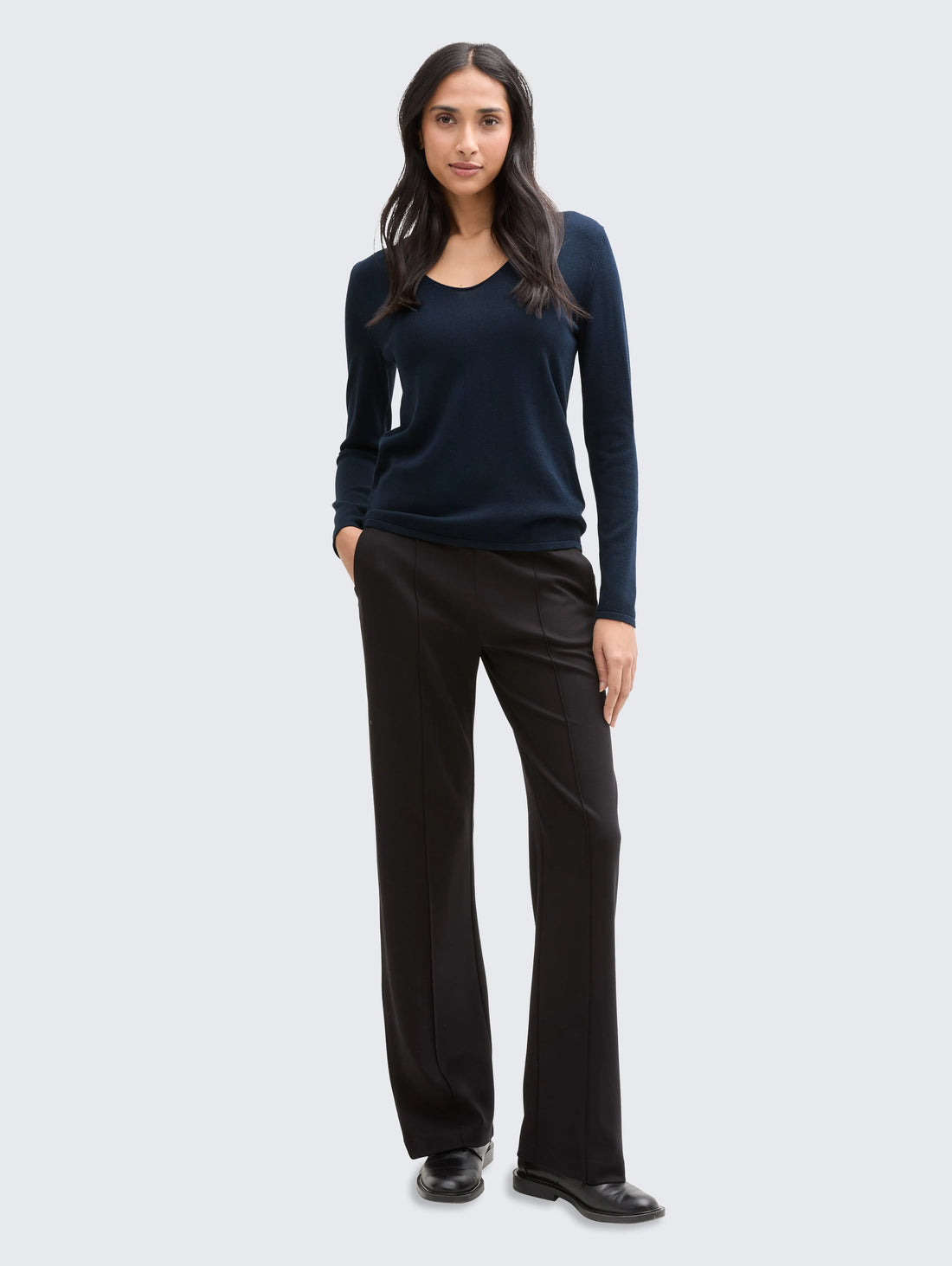 Tom Tailor_0_Jumper with V-Neckline_1012976_10668_02