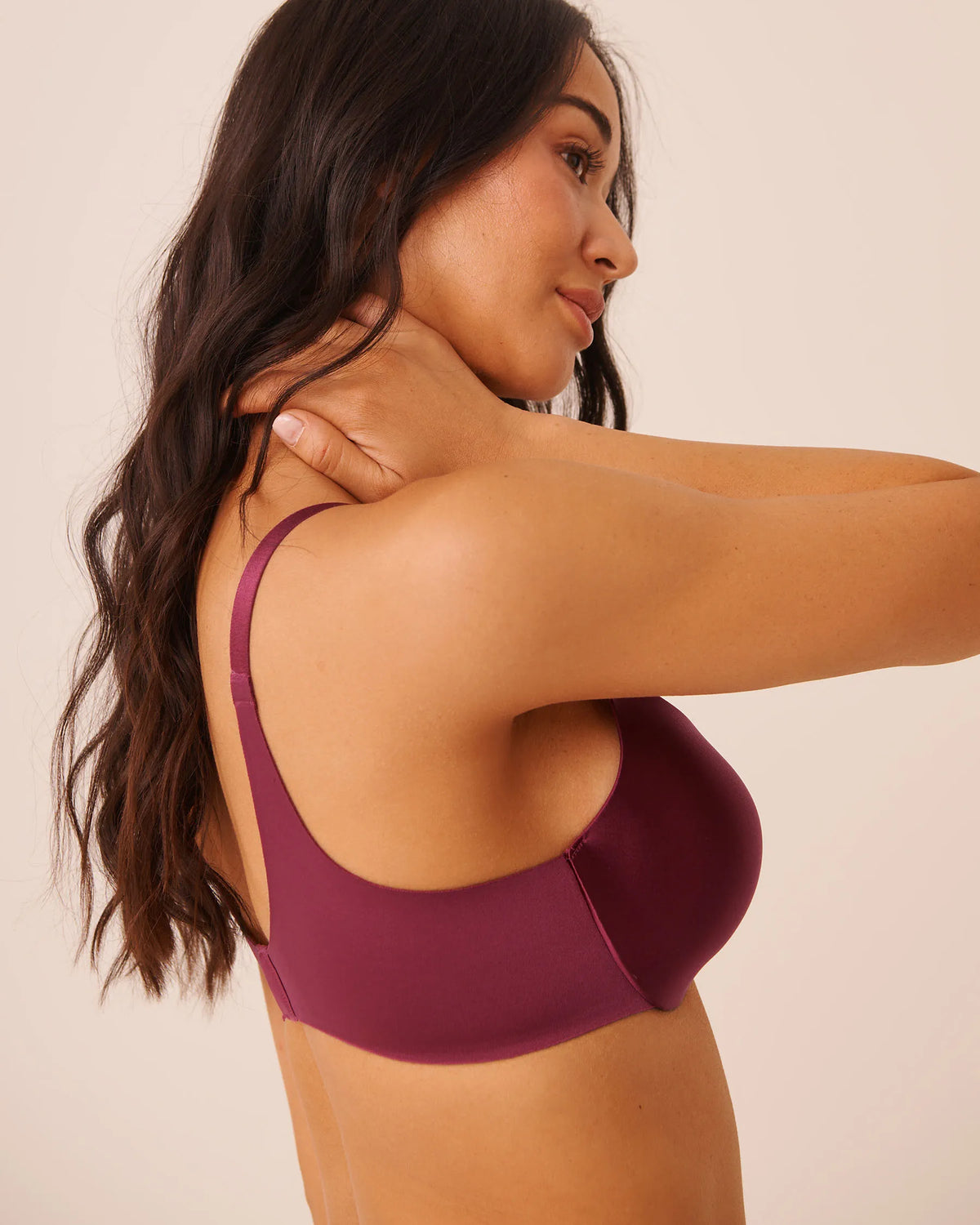 La Vie en Rose Beaujolais Women Lightly Lined Sleek Back Bra in Different Cup Sizes SKU: 10200620_60123 Image 05
