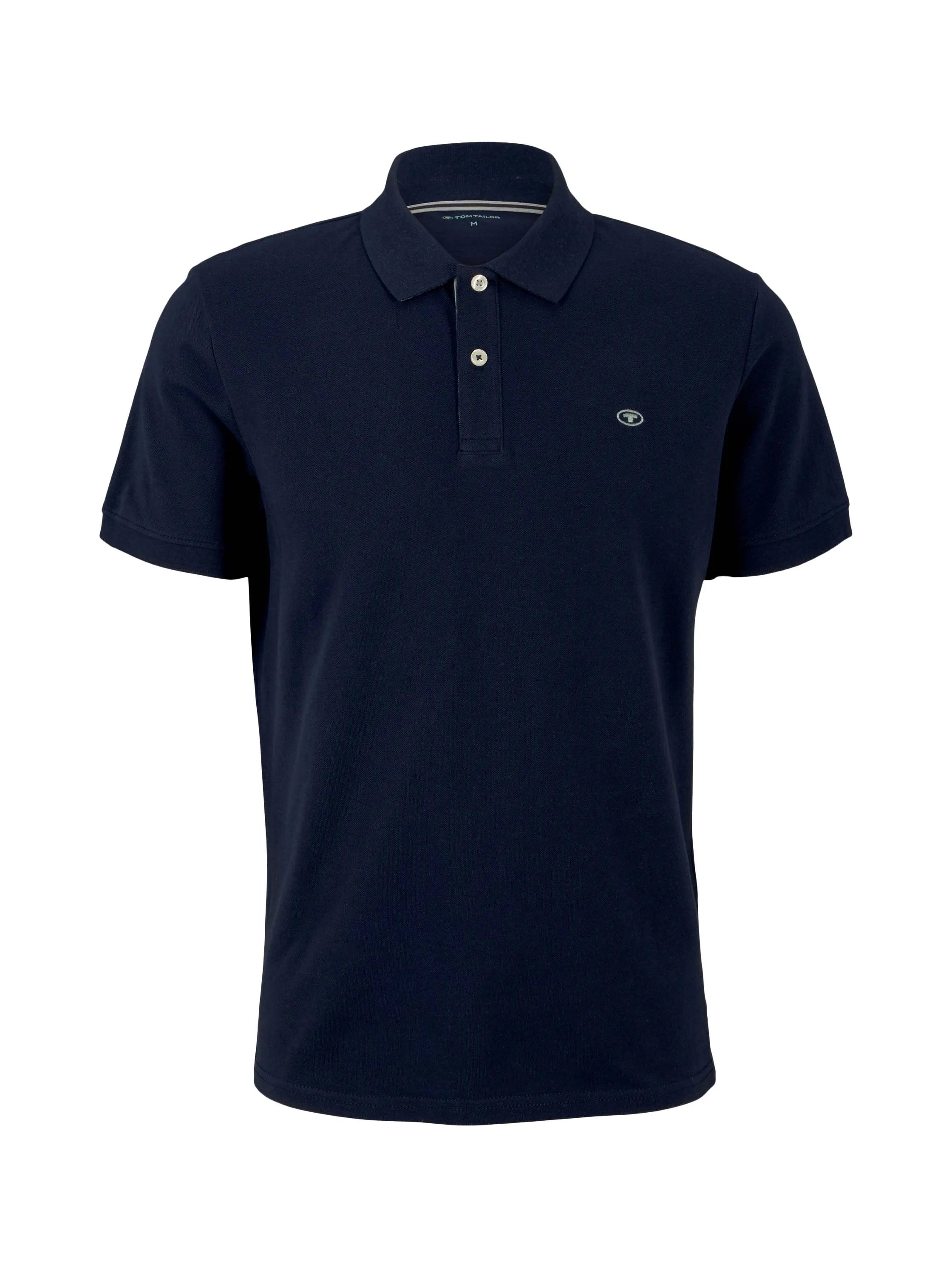 Tom Tailor Sky Captain Blue Men Cotton PiquŽ Polo Shirt SKU: 1027713_10668 Image 06