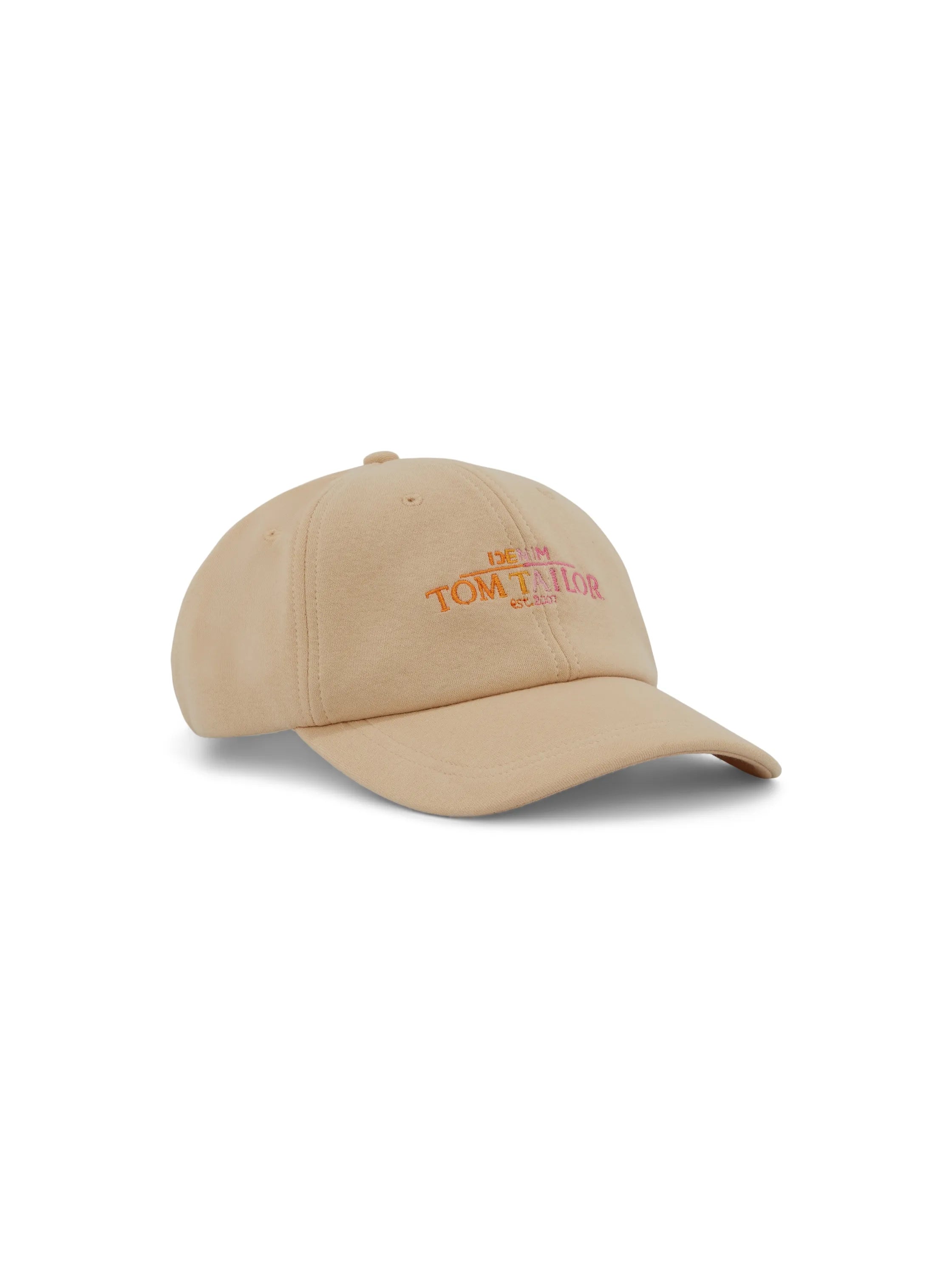 Denim Tom Tailor Dusty Sand Beige Women Cap with Logo Embroidery SKU: 1033075_31700 Image 06