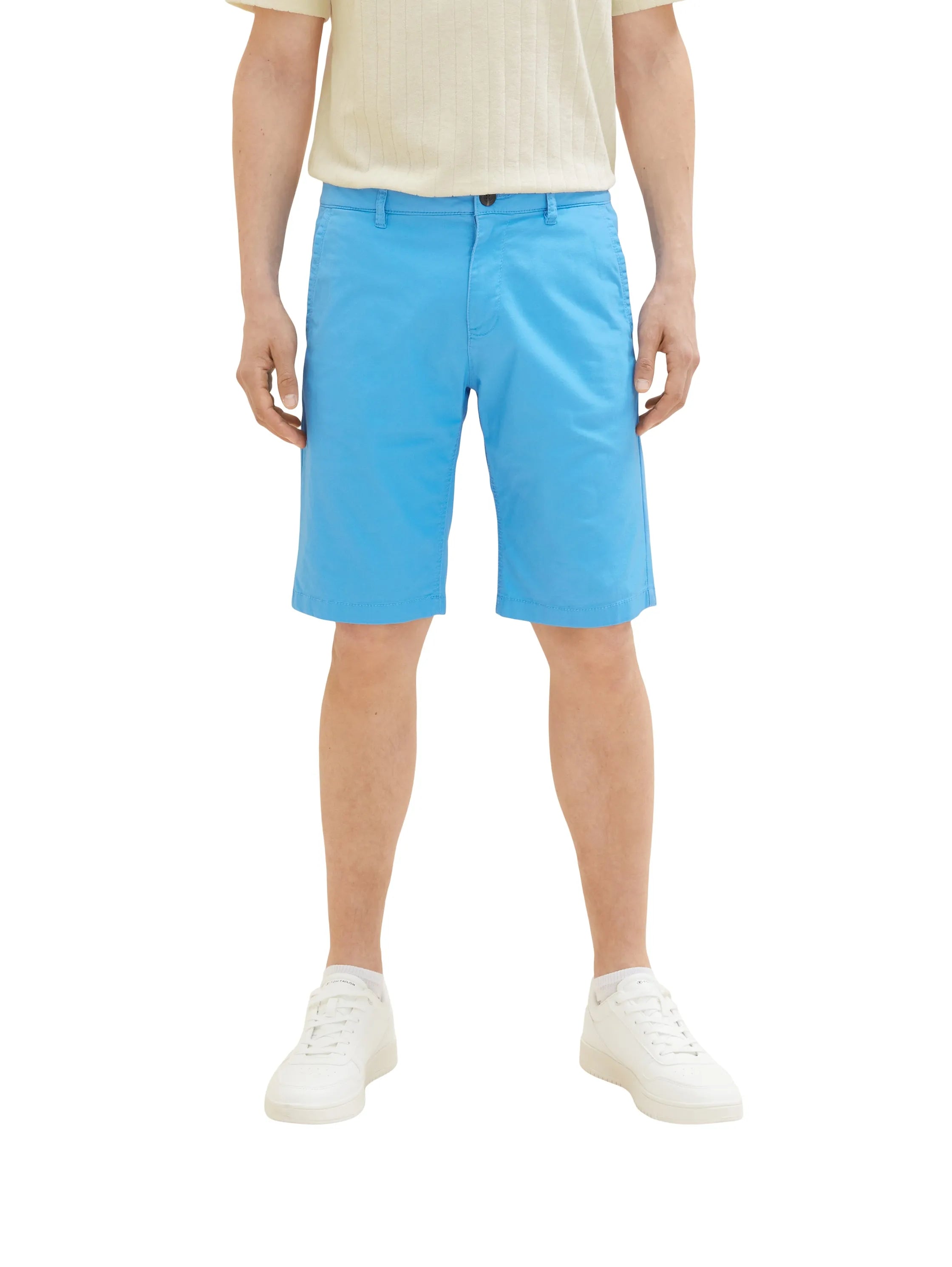 Tom Tailor Rainy Sky Blue Men Chino Bermuda Shorts SKU: 1035037_18395 Image 01