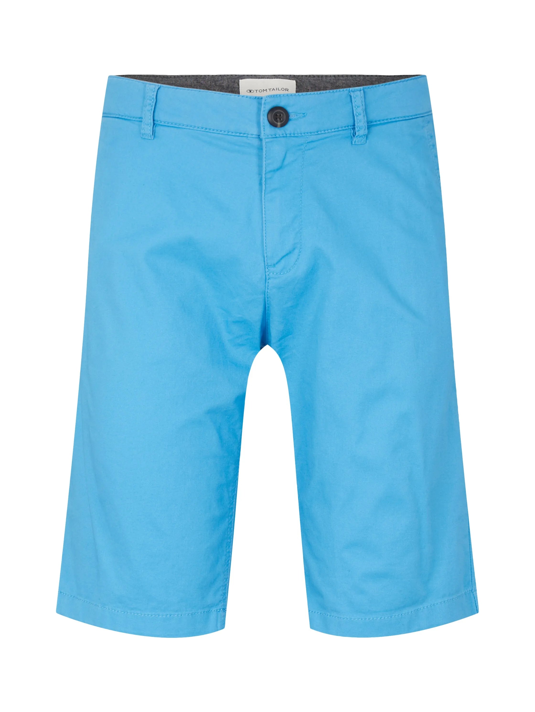 Tom Tailor Rainy Sky Blue Men Chino Bermuda Shorts SKU: 1035037_18395 Image 08
