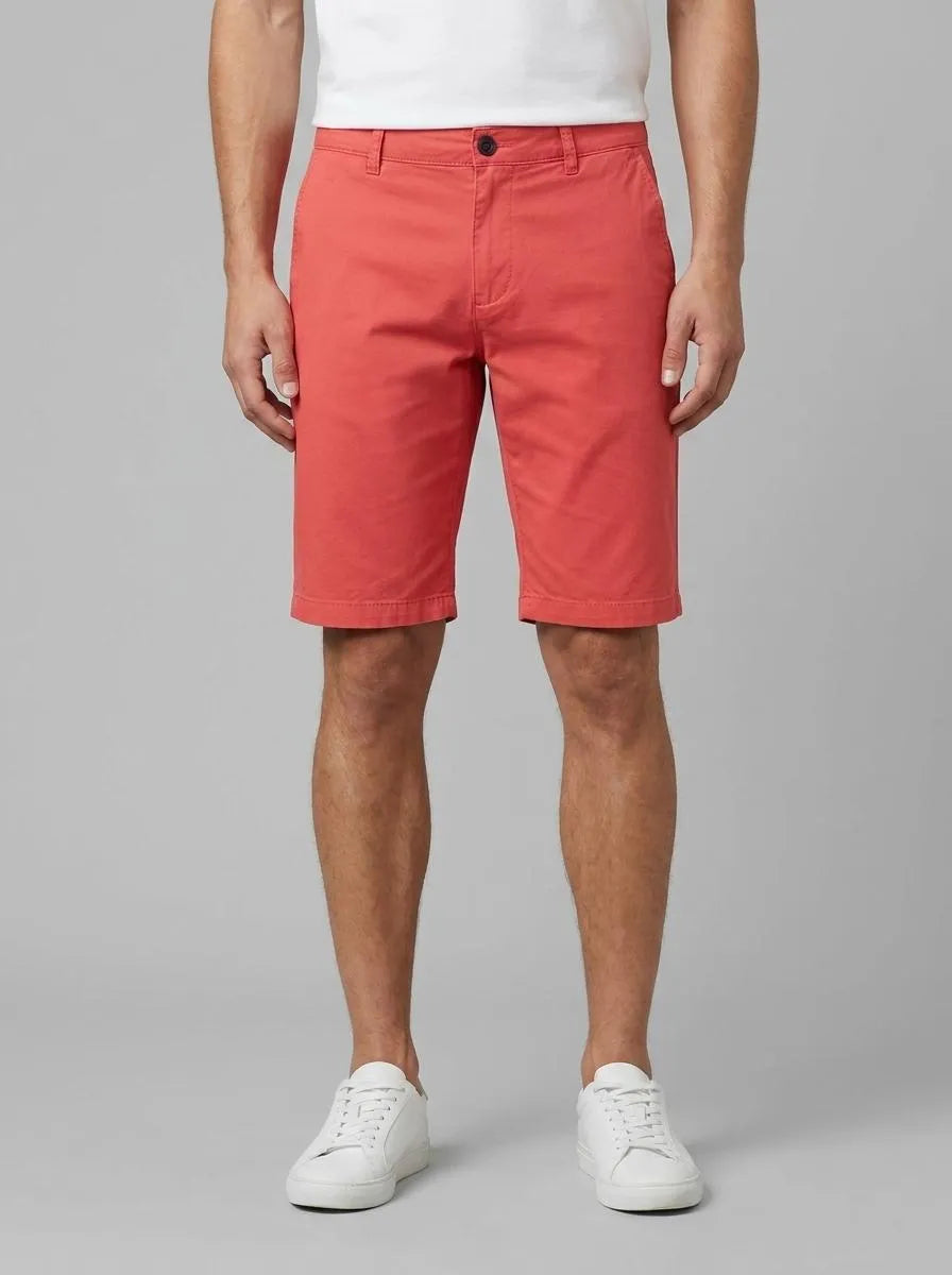 Tom Tailor Soft Berry Red Men Chino Bermuda Shorts SKU: 1035037_31045 Image 00