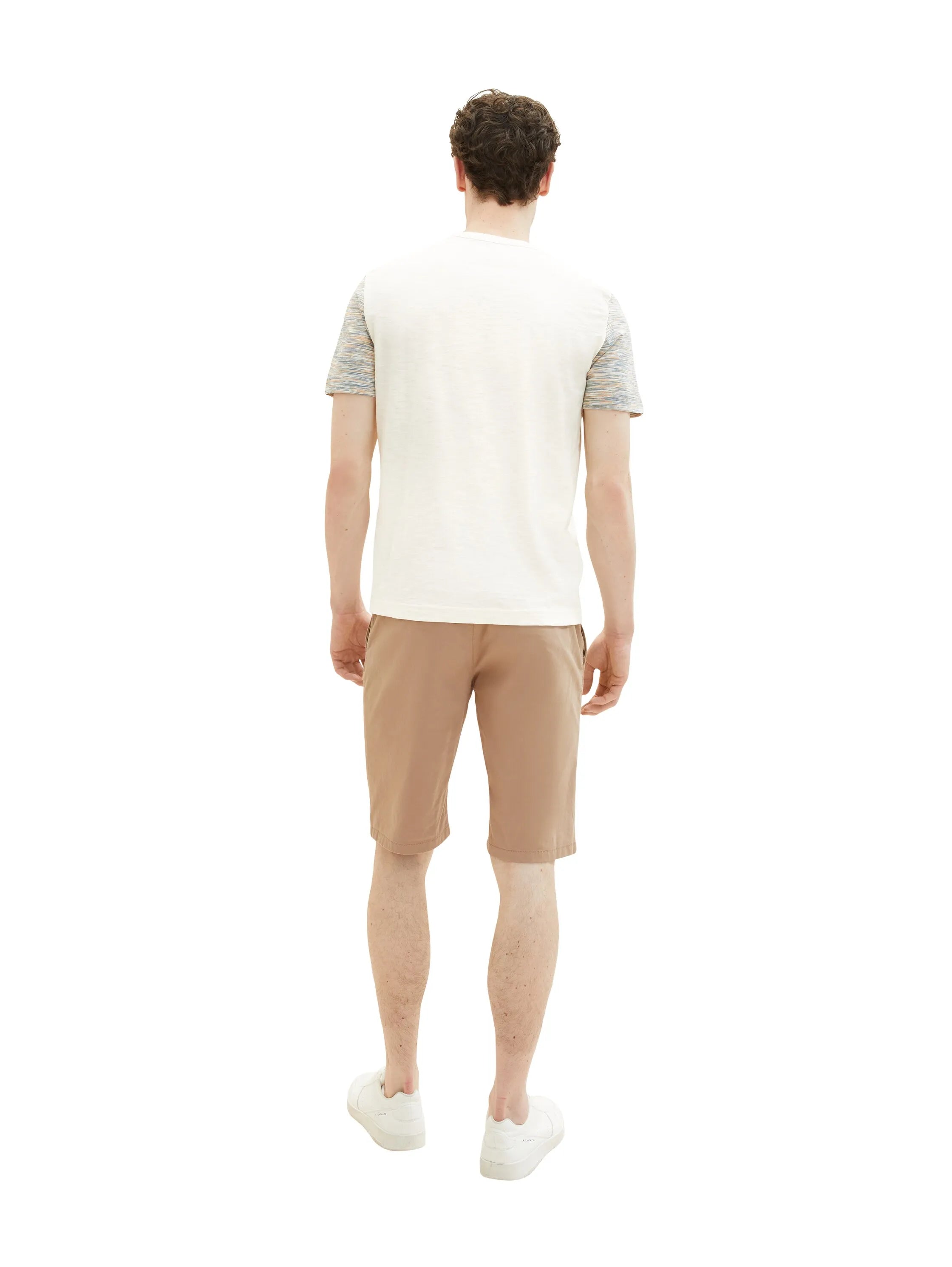 Tom Tailor Desert Fawn Men Chino Shorts SKU: 1035039_24048 Image 04