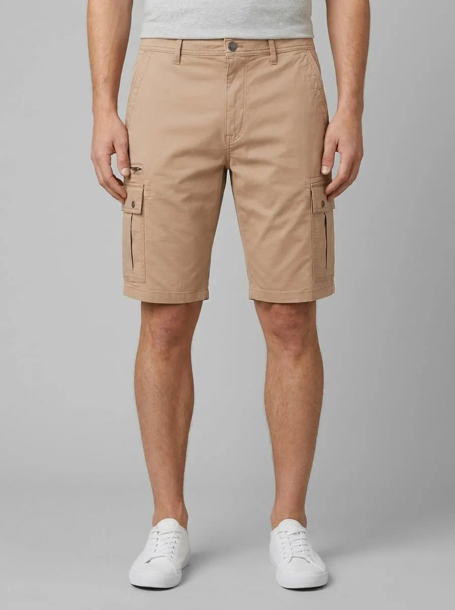 Tom Tailor Desert Fawn Men Cargo Shorts SKU: 1035040_24048 Image 00