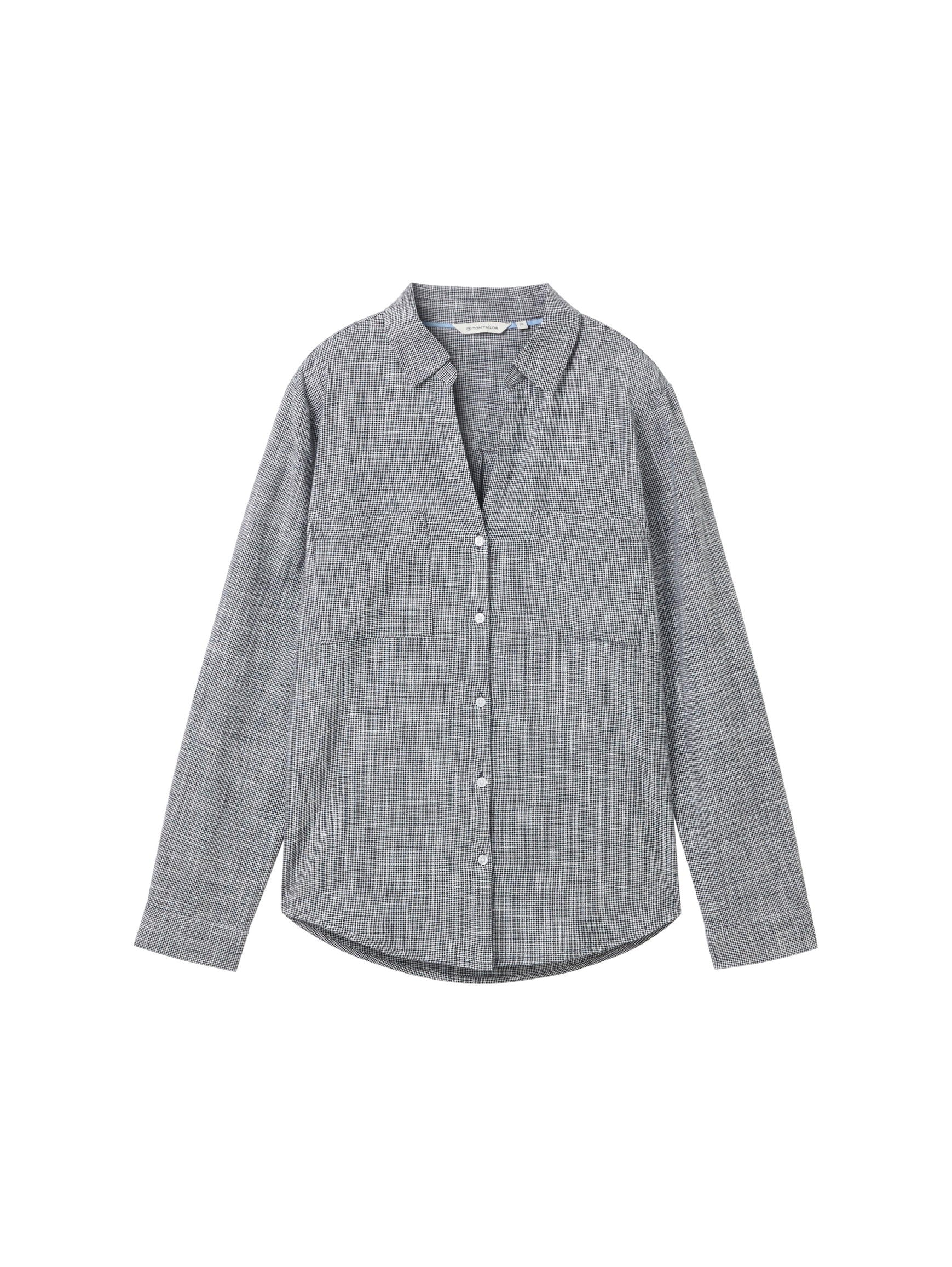 Blouse With Slub Structure_1035247_10668_02