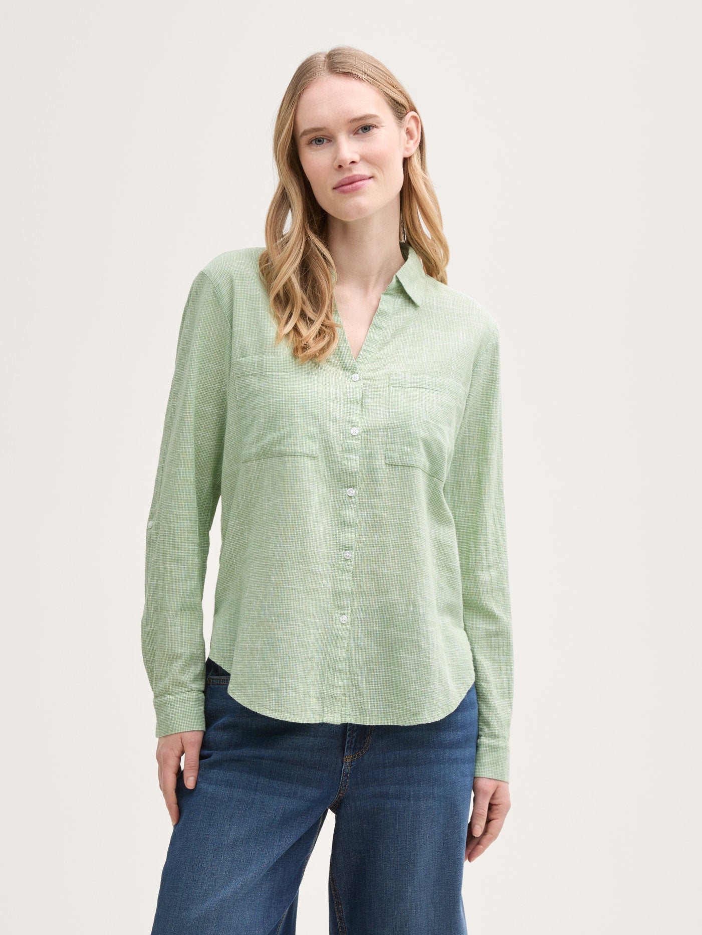 Tom Tailor_Blouse with Breast Pockets_1035247_15116_01