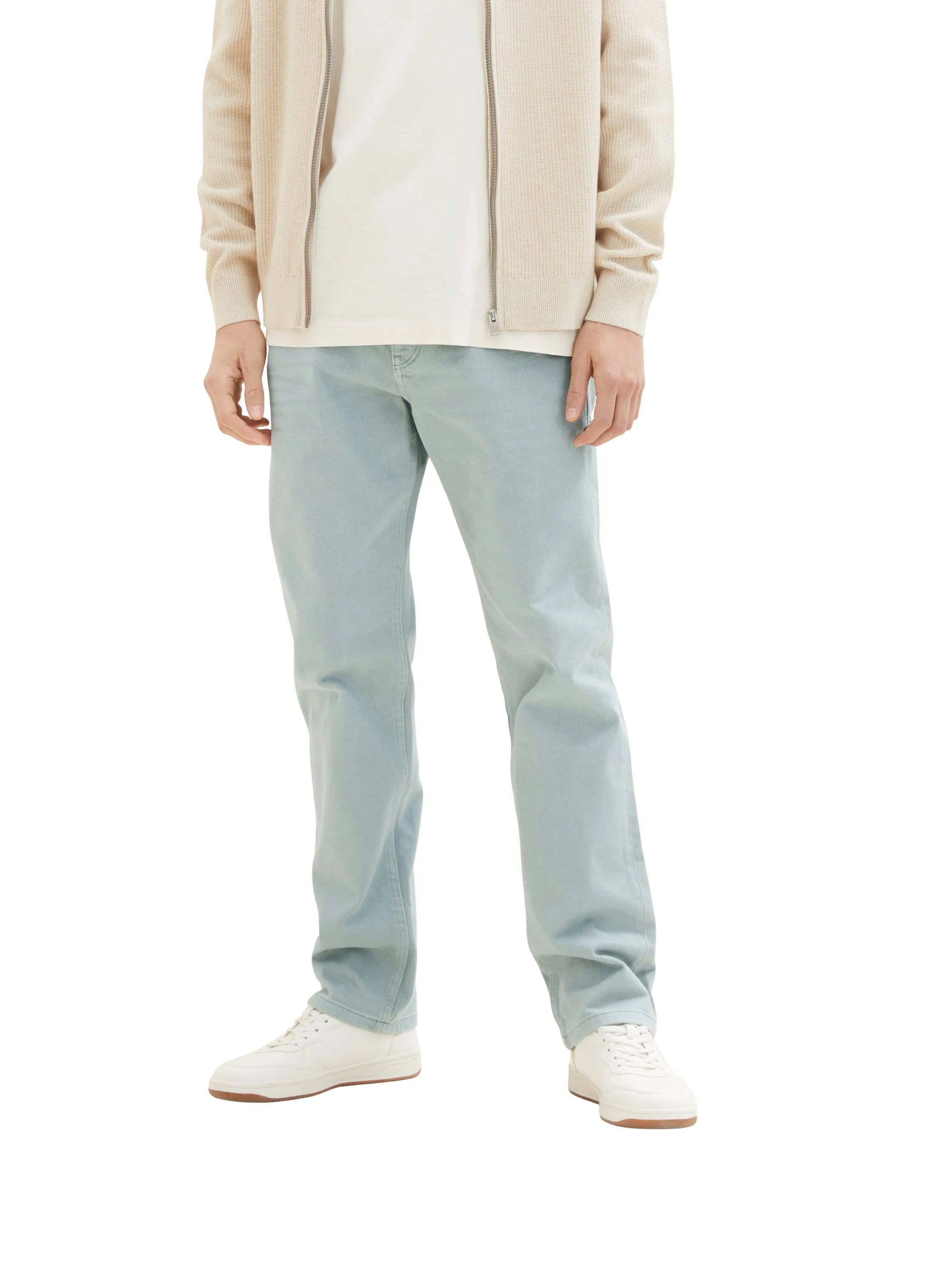 Tom Tailor Light Ice Blue Men Marvin Straight Jeans SKU: 1035652_28129 Image 01