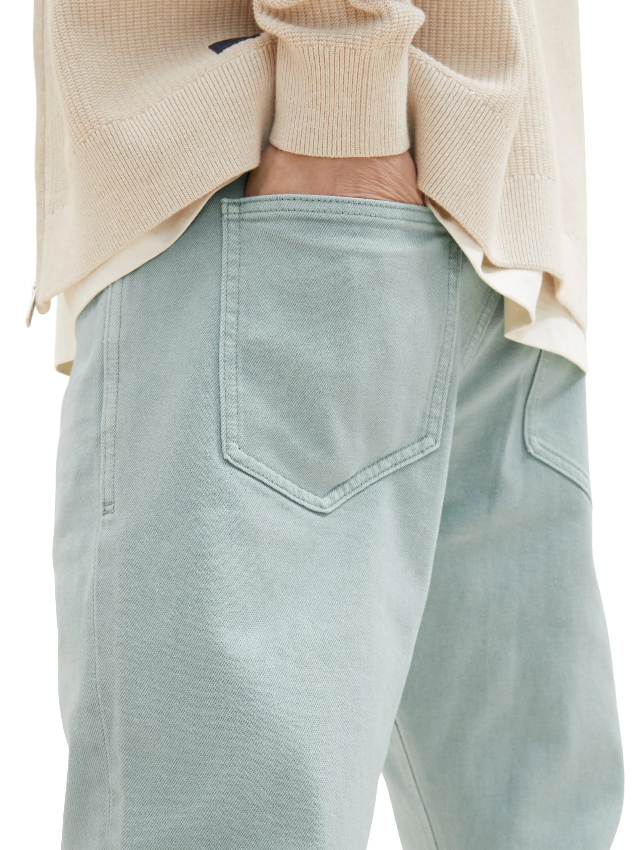 Tom Tailor Light Ice Blue Men Marvin Straight Jeans SKU: 1035652_28129 Image 06