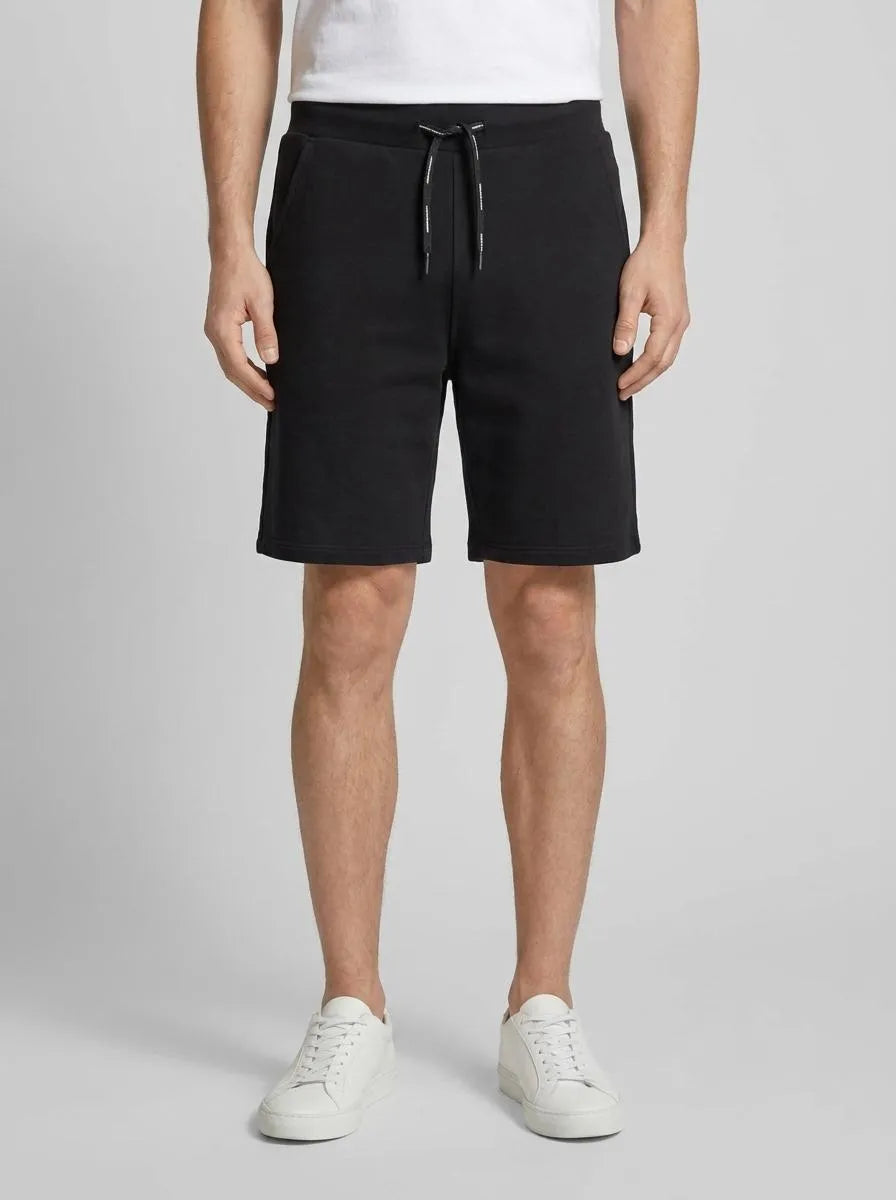 Denim Tom Tailor Black Men Basic Jogger Shorts SKU: 1035678_29999 Image 00