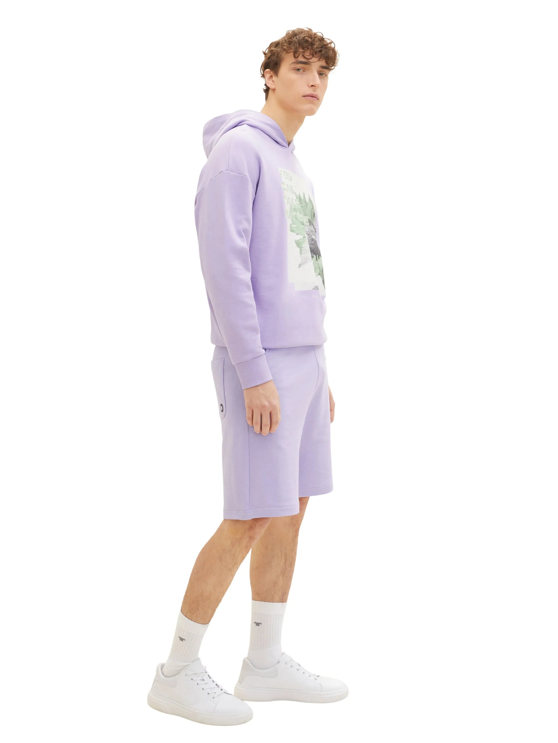 Denim Tom Tailor Lilac Vibe Men Basic Jogger Shorts SKU: 1035678_31042 Image 02