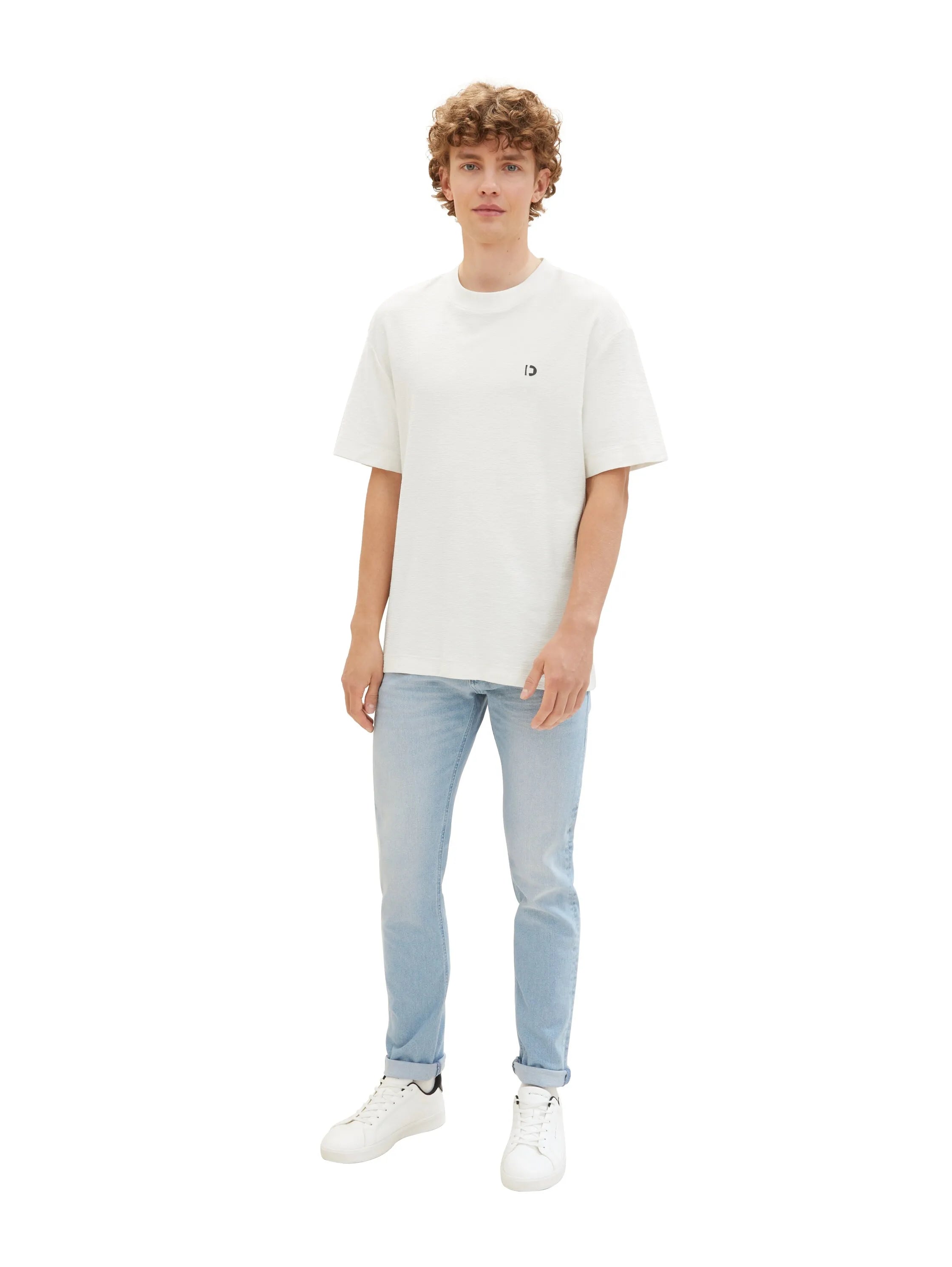 Tom Tailor Light Stone Blue Denim Men Ttpiers Slim Jeans SKU: 1035860_10142 Image 06