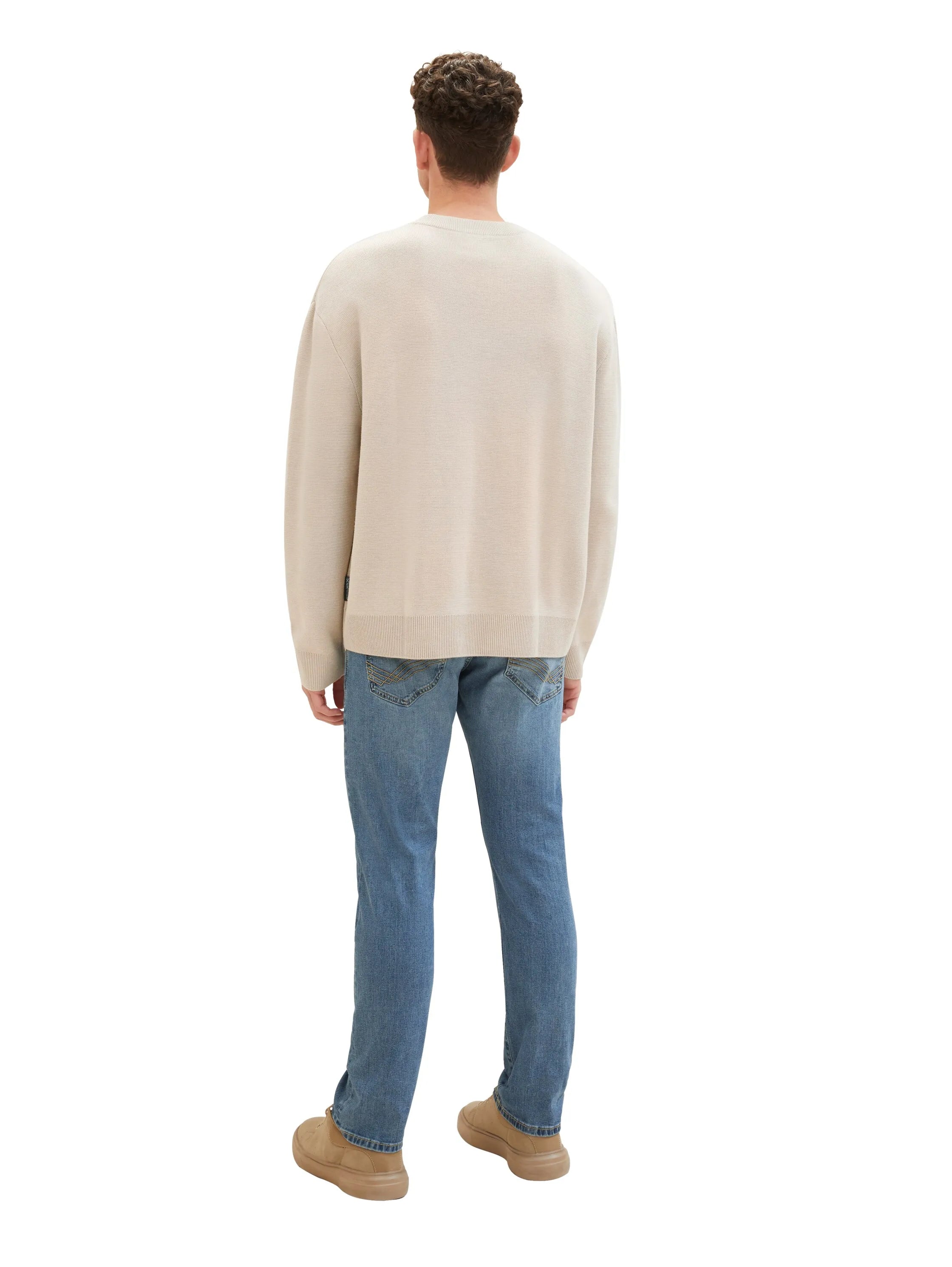 Tom Tailor Light Stone Blue Denim Men Josh Regular Slim Jeans SKU: 1035878_10142 Image 04