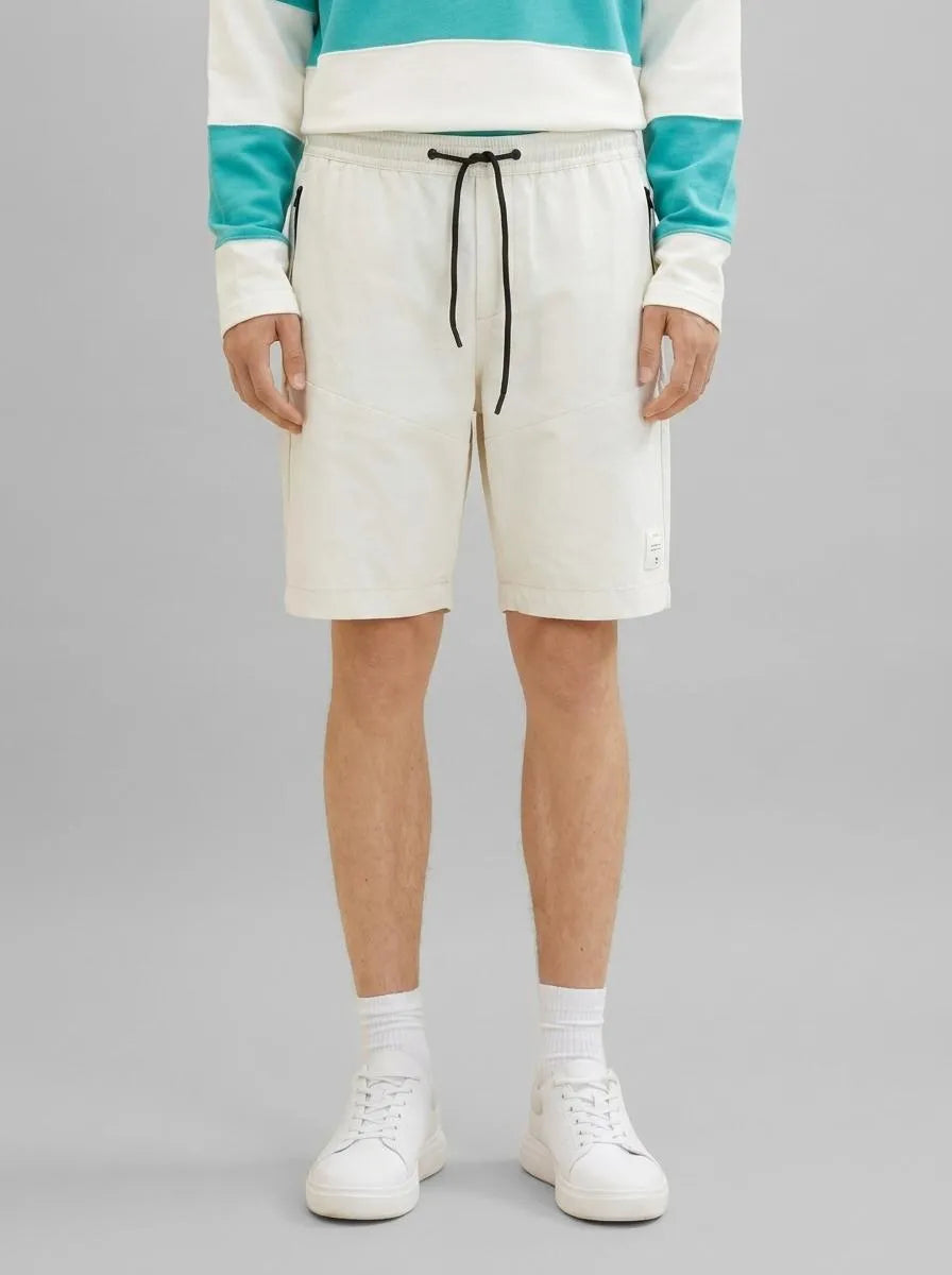 Denim Tom Tailor White Sand Men Relaxed Shorts SKU: 1036278_31718 Image 00