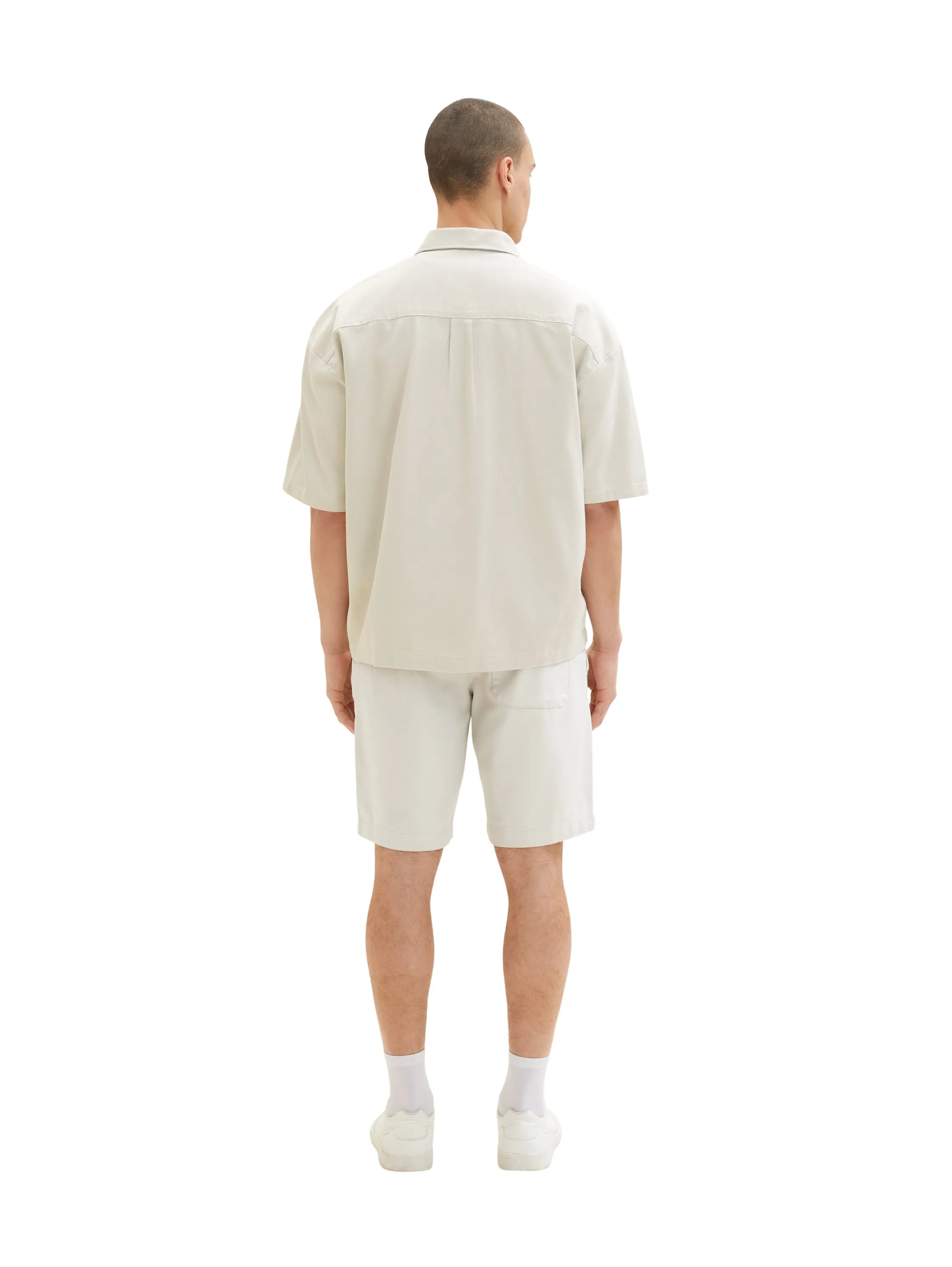 Denim Tom Tailor White Sand Men Chino Shorts SKU: 1036282_31718 Image 04