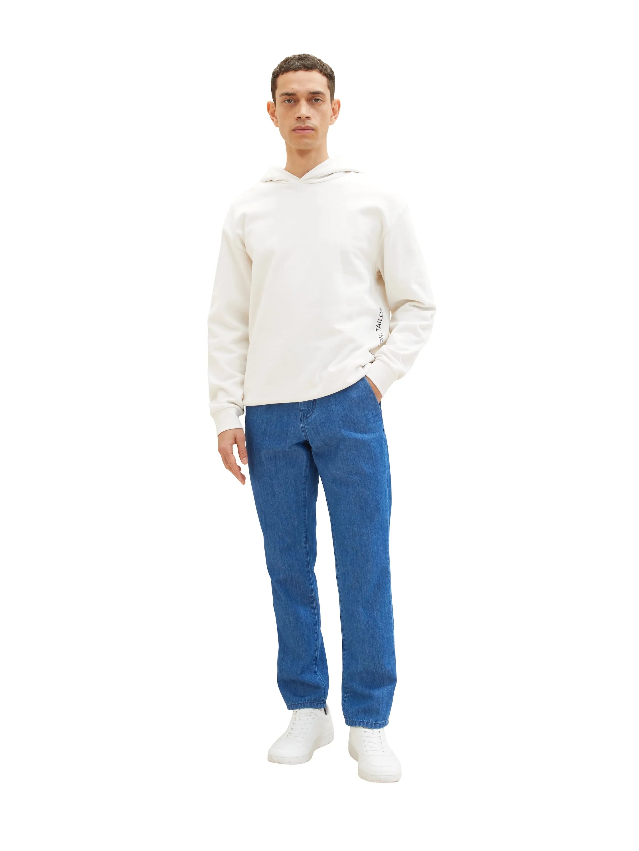 Tom Tailor Clean Mid Stone Blue Denim Men Josh Slim Jeans SKU: 1036291_10113 Image 01