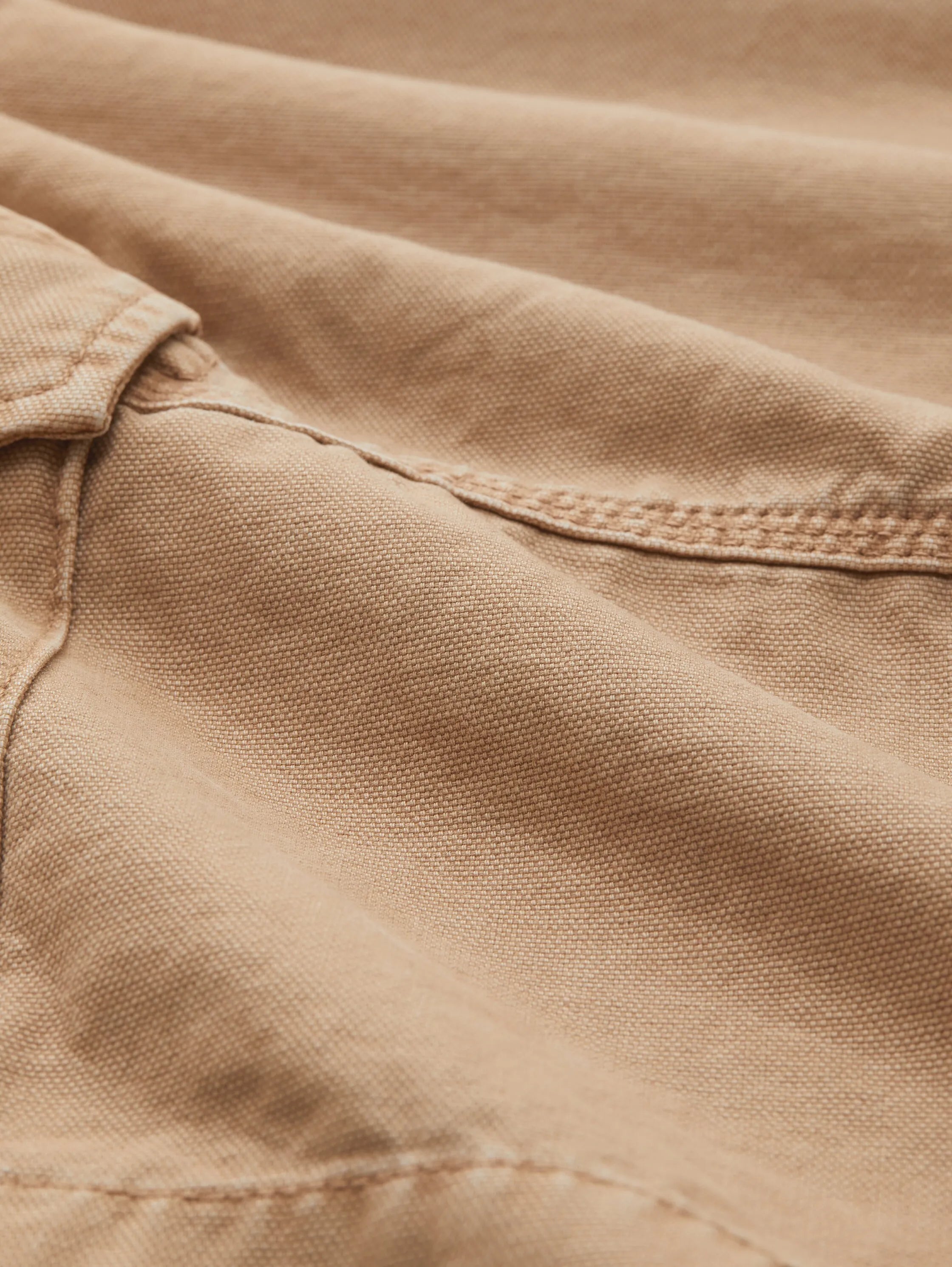 Tom Tailor Desert Fawn Men Cargo Shorts SKU: 1036304_24048 Image 07