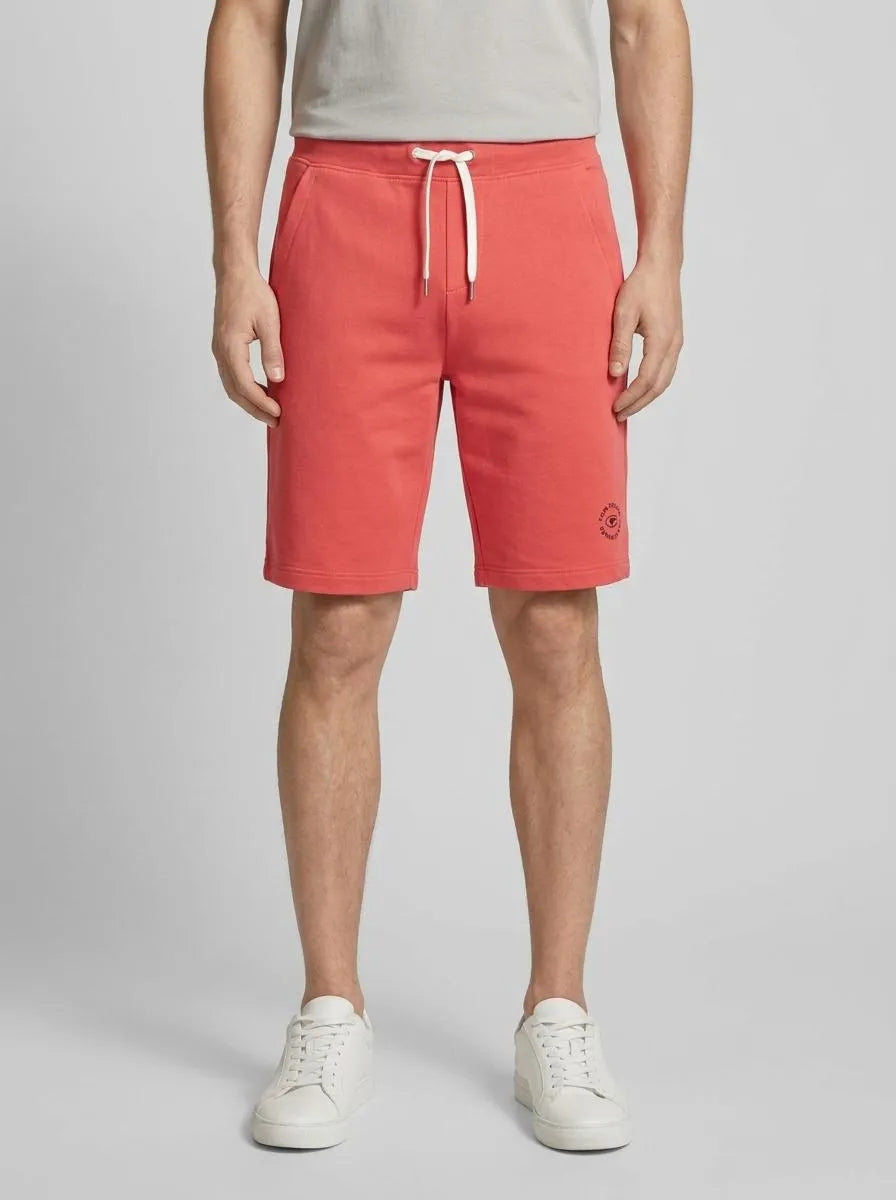 Tom Tailor Soft Berry Red Men Basic Sweatshorts SKU: 1036329_31045 Image 00