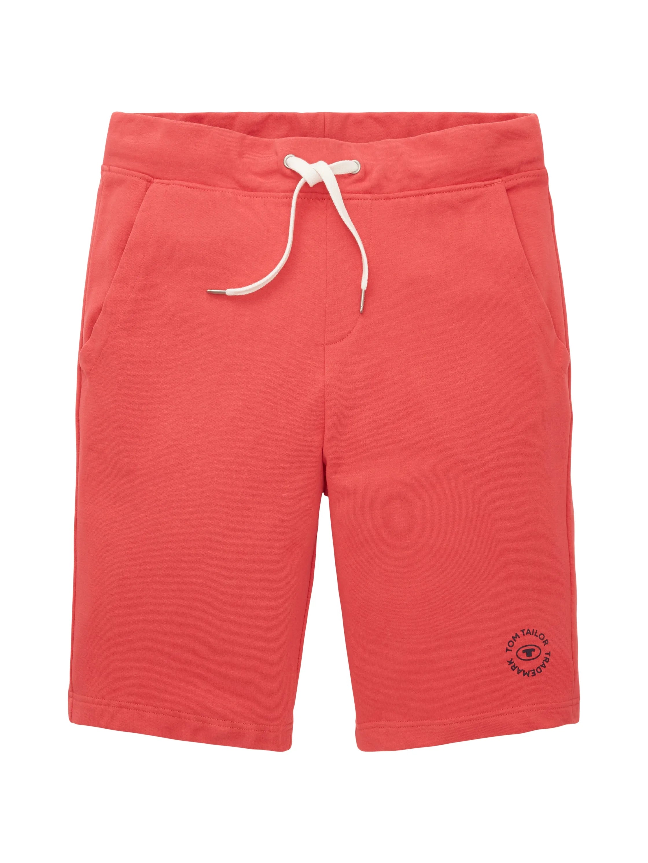 Tom Tailor Soft Berry Red Men Basic Sweatshorts SKU: 1036329_31045 Image 08