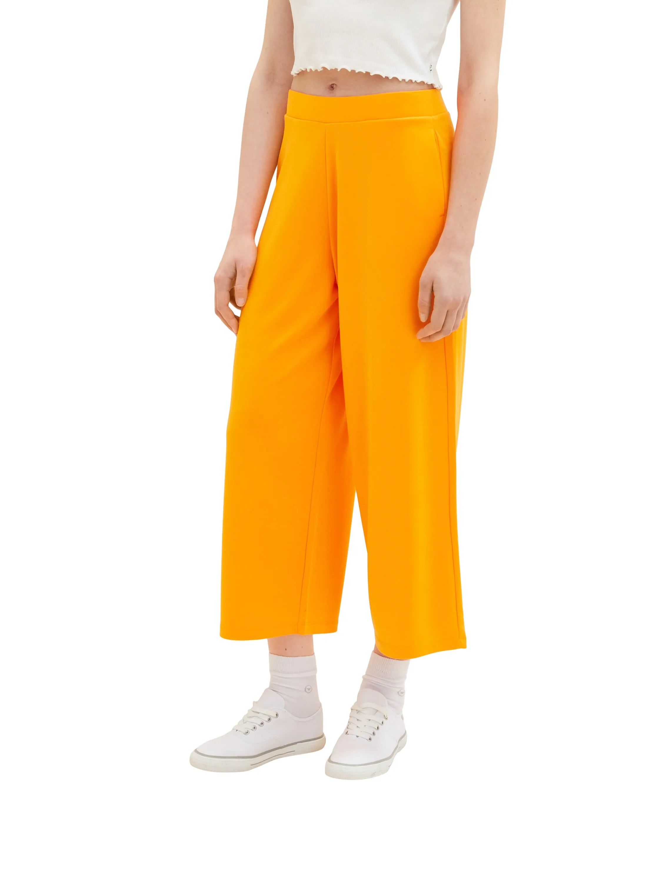 Denim Tom Tailor Bright Mango Orange Women Easy Culotte SKU: 1036512_31684 Image 01