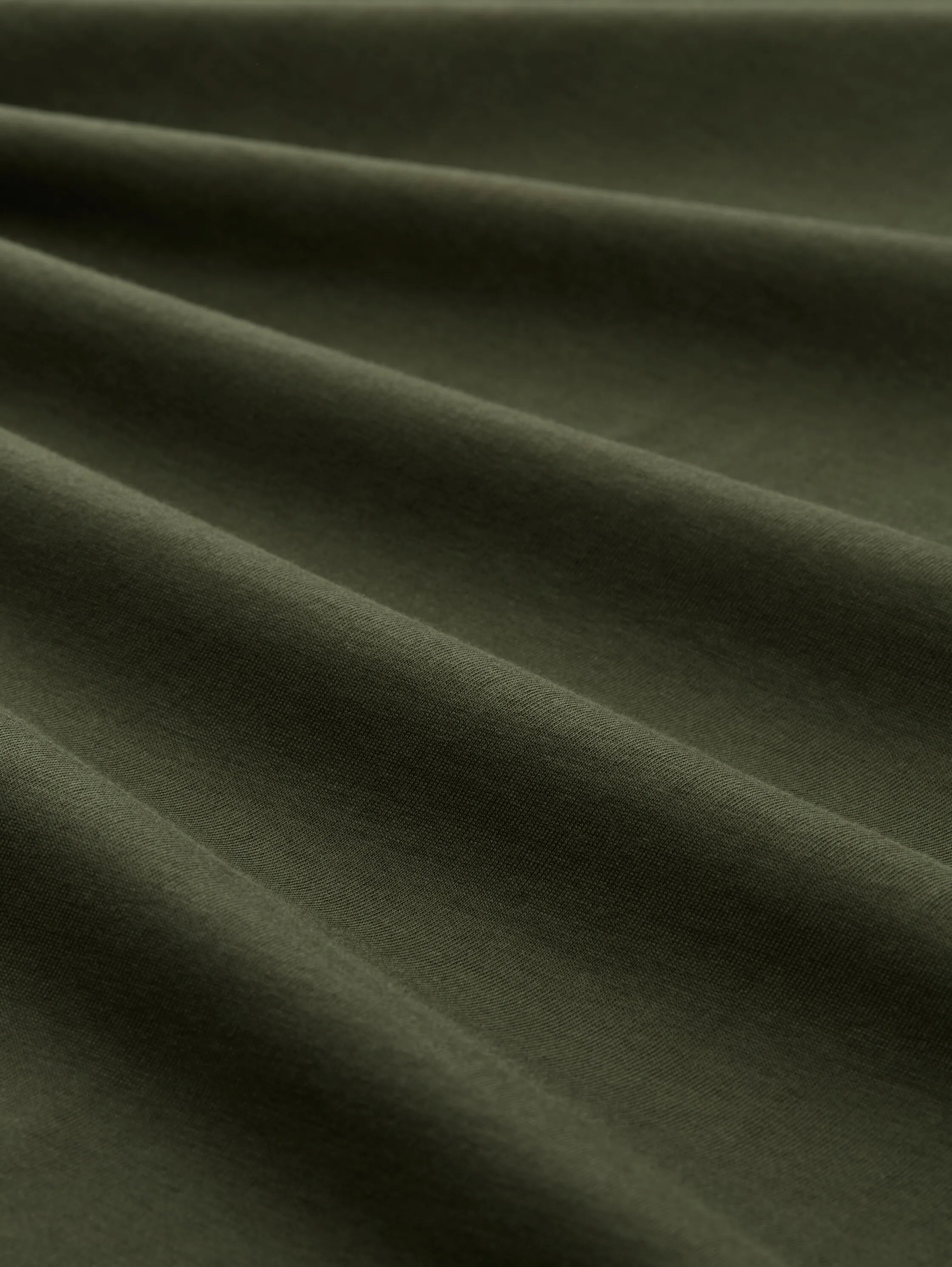 Tom Tailor Deep Forest Green Men T-Shirt with Logo Print SKU: 1037735_10920 Image 05