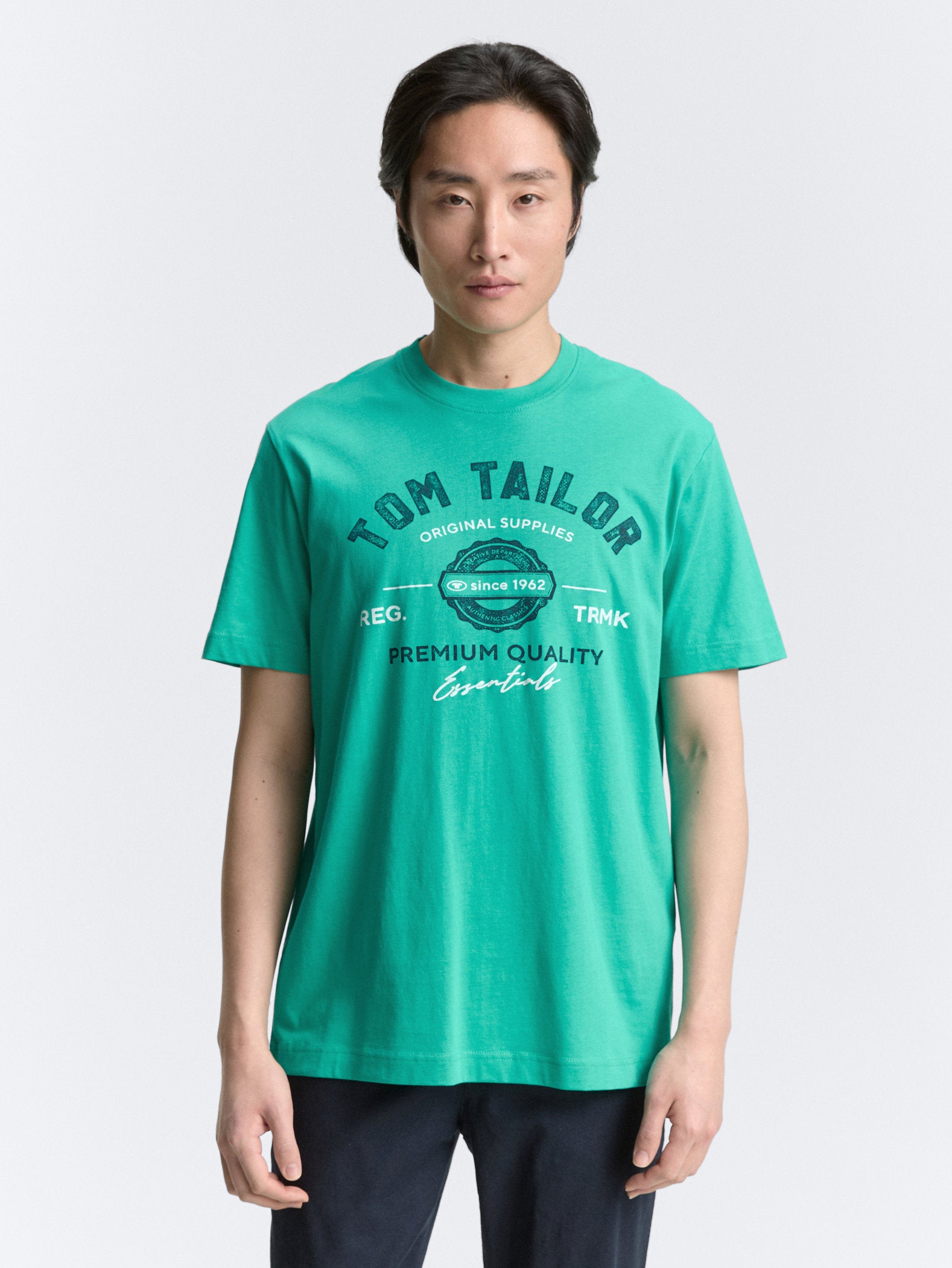 Tom Tailor_T-Shirt with Logo Print_1037735_37105_01