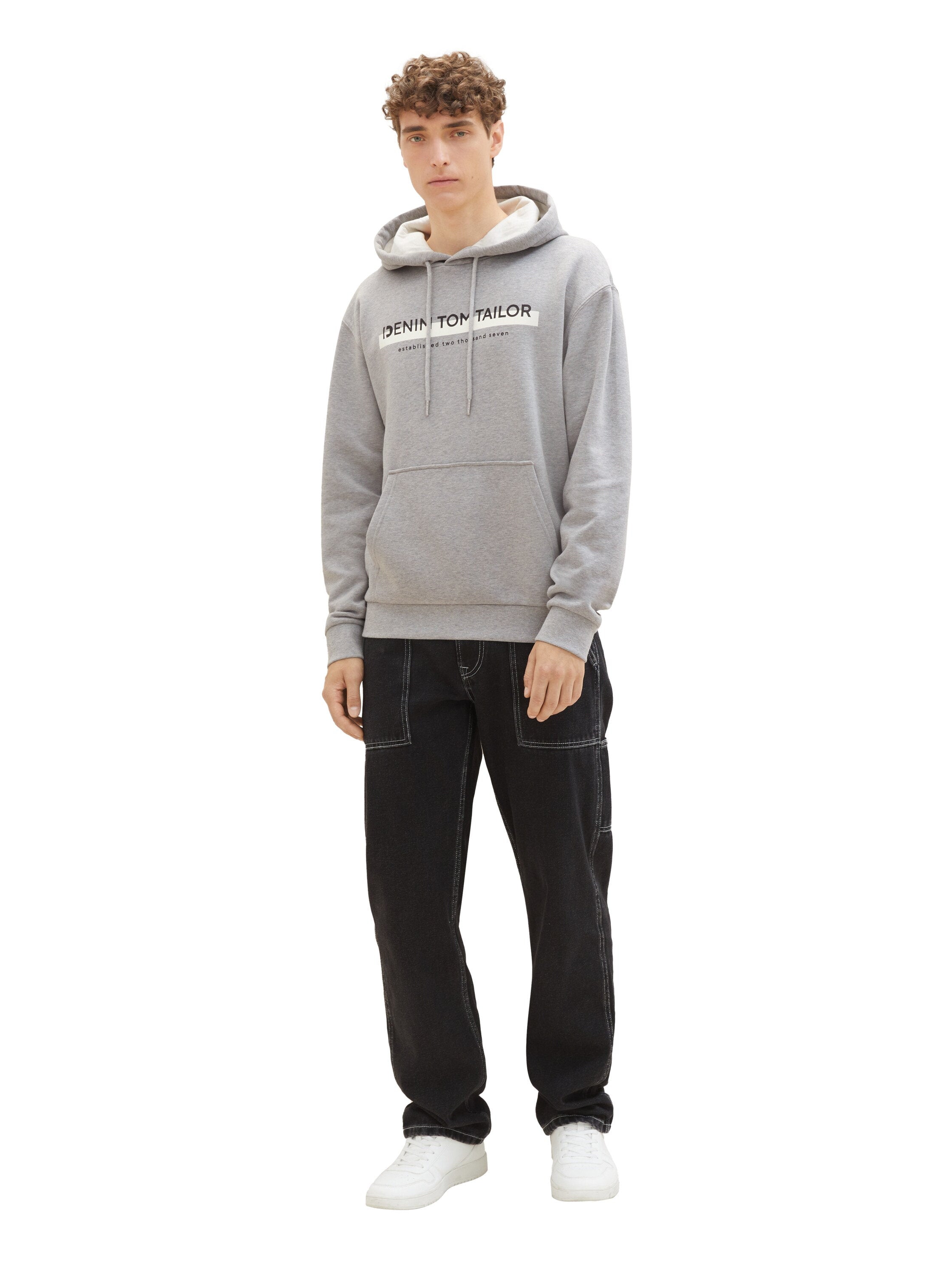 Graphic Hoodie With Logo - BEVAVA