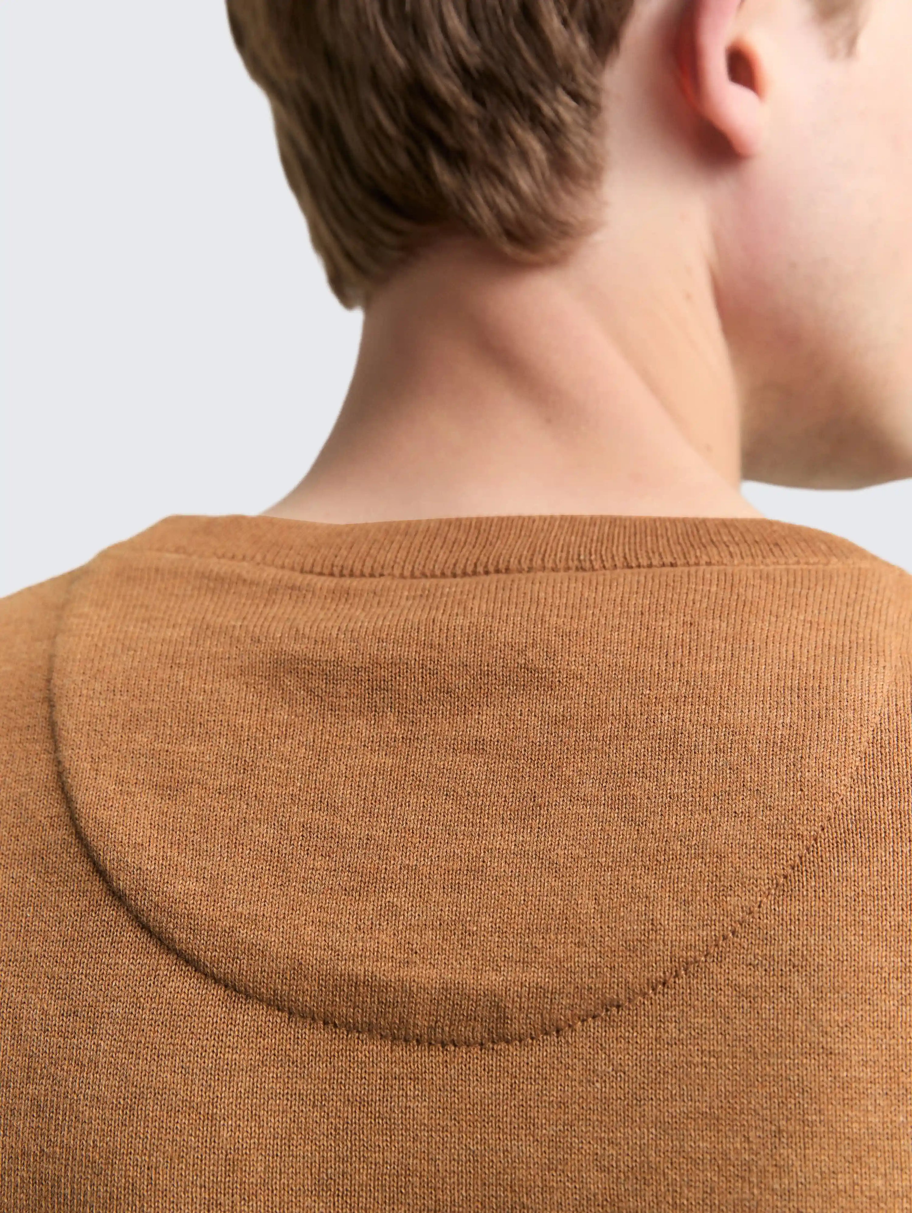 Tom Tailor_0_Basic Knitted Jumper Made From Cotton_1039810_39098_05