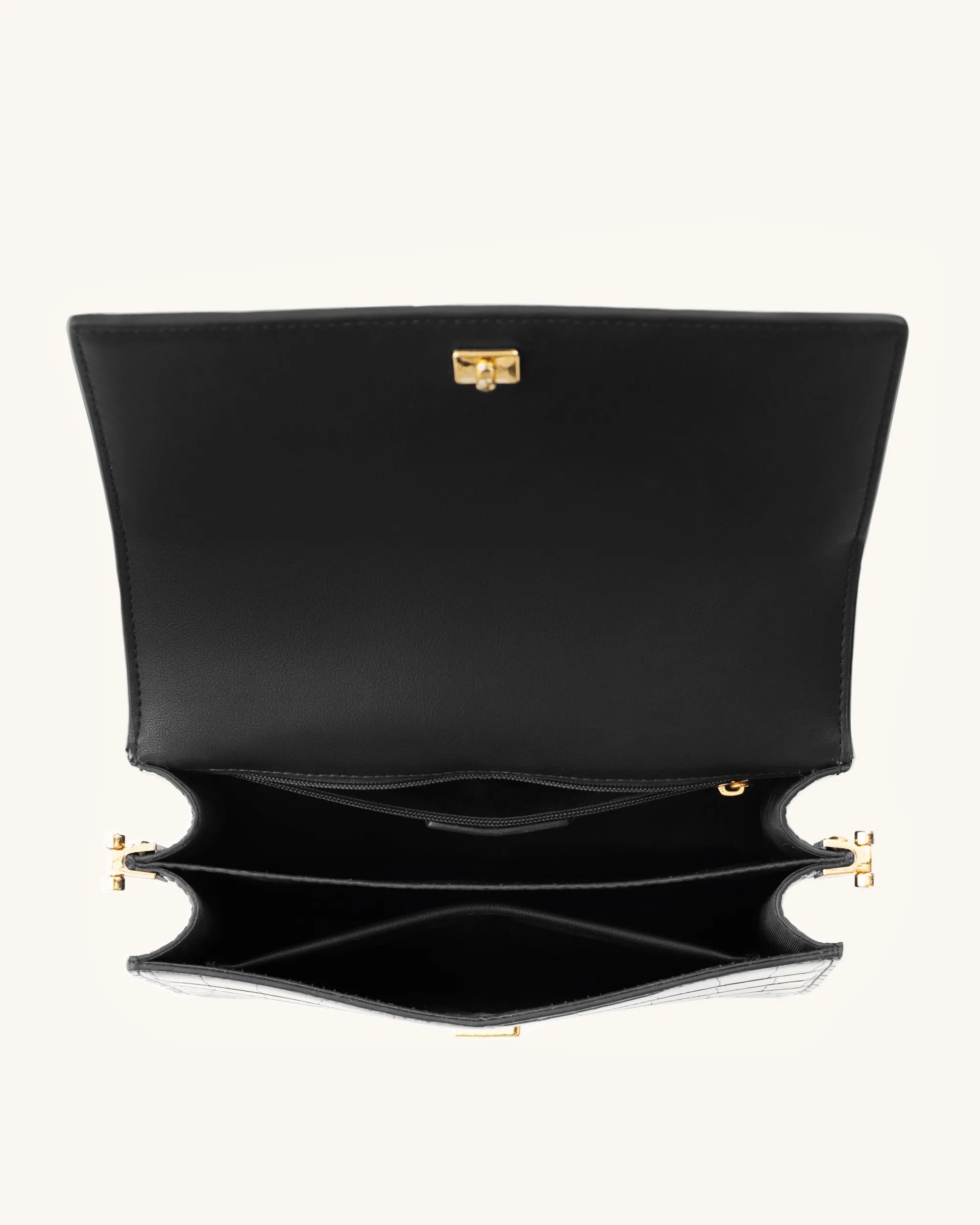 JW PEI_Black Croc_Mini Flap Crossbody_104-2_Black Croc_06