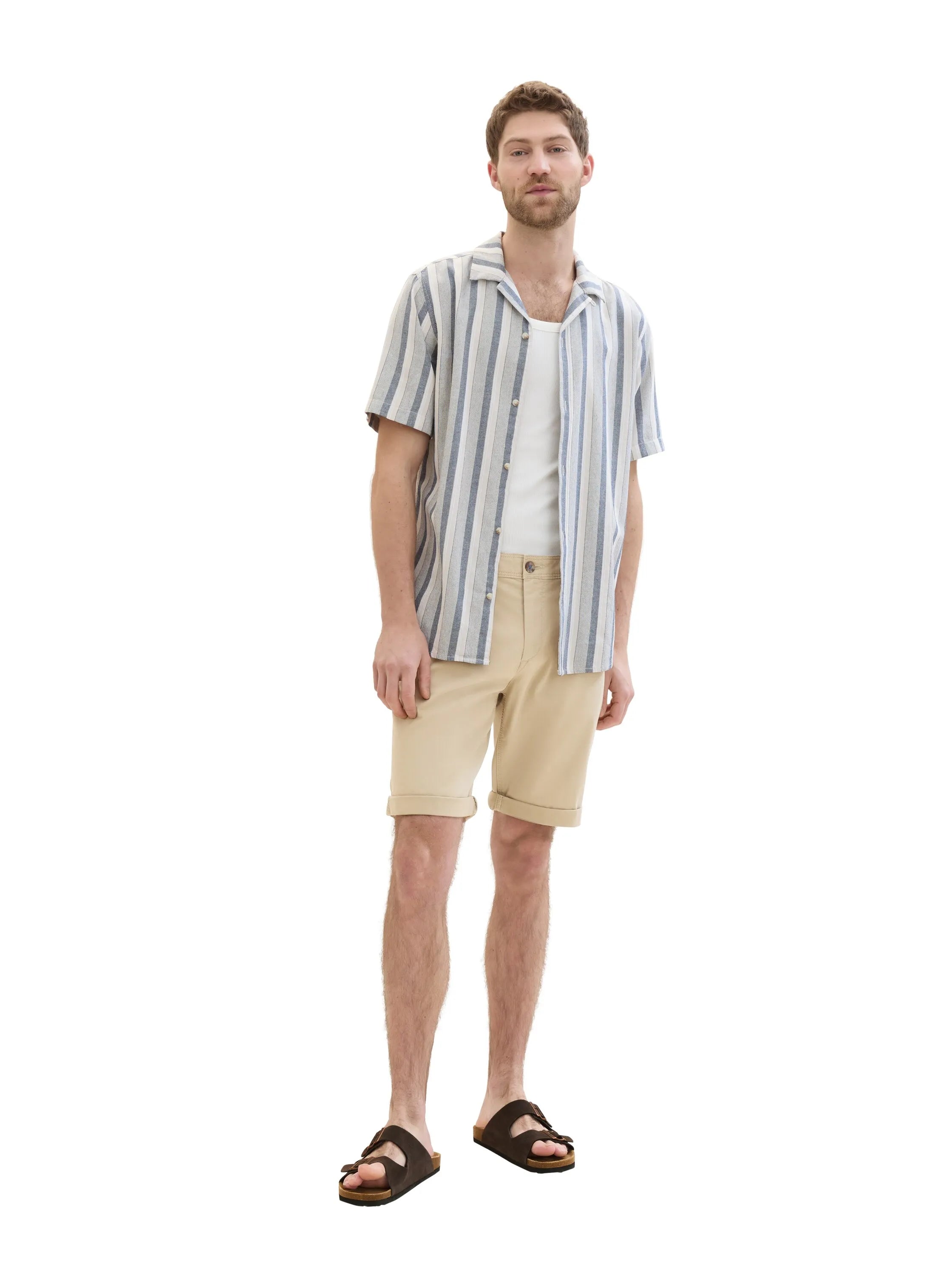 Tom Tailor Chinchilla Men Stretch Chino Shorts SKU: 1040228_11018 Image 06