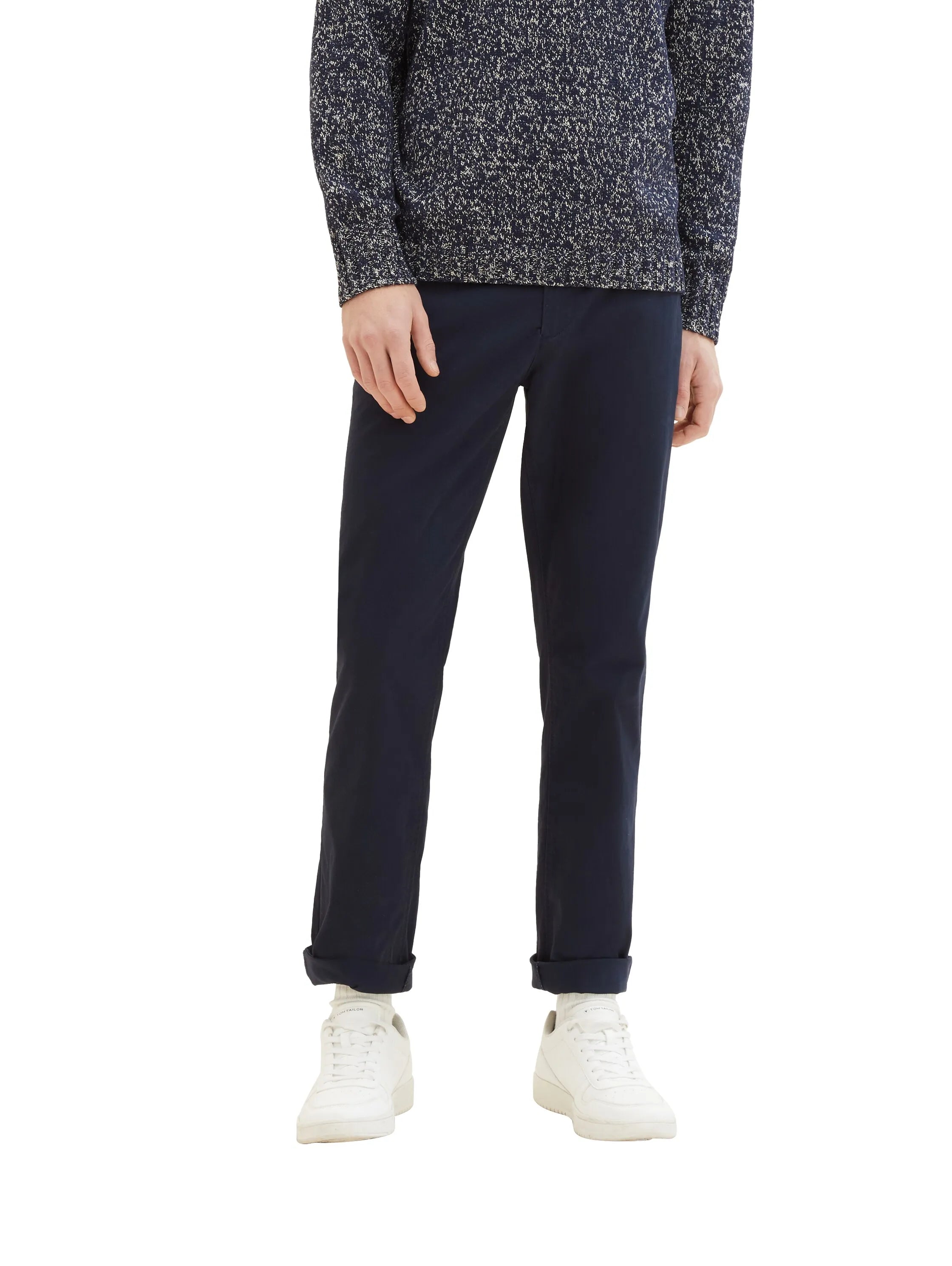Tom Tailor Sky Captain Blue Men Regular Chinos SKU: 1040240_10668 Image 01