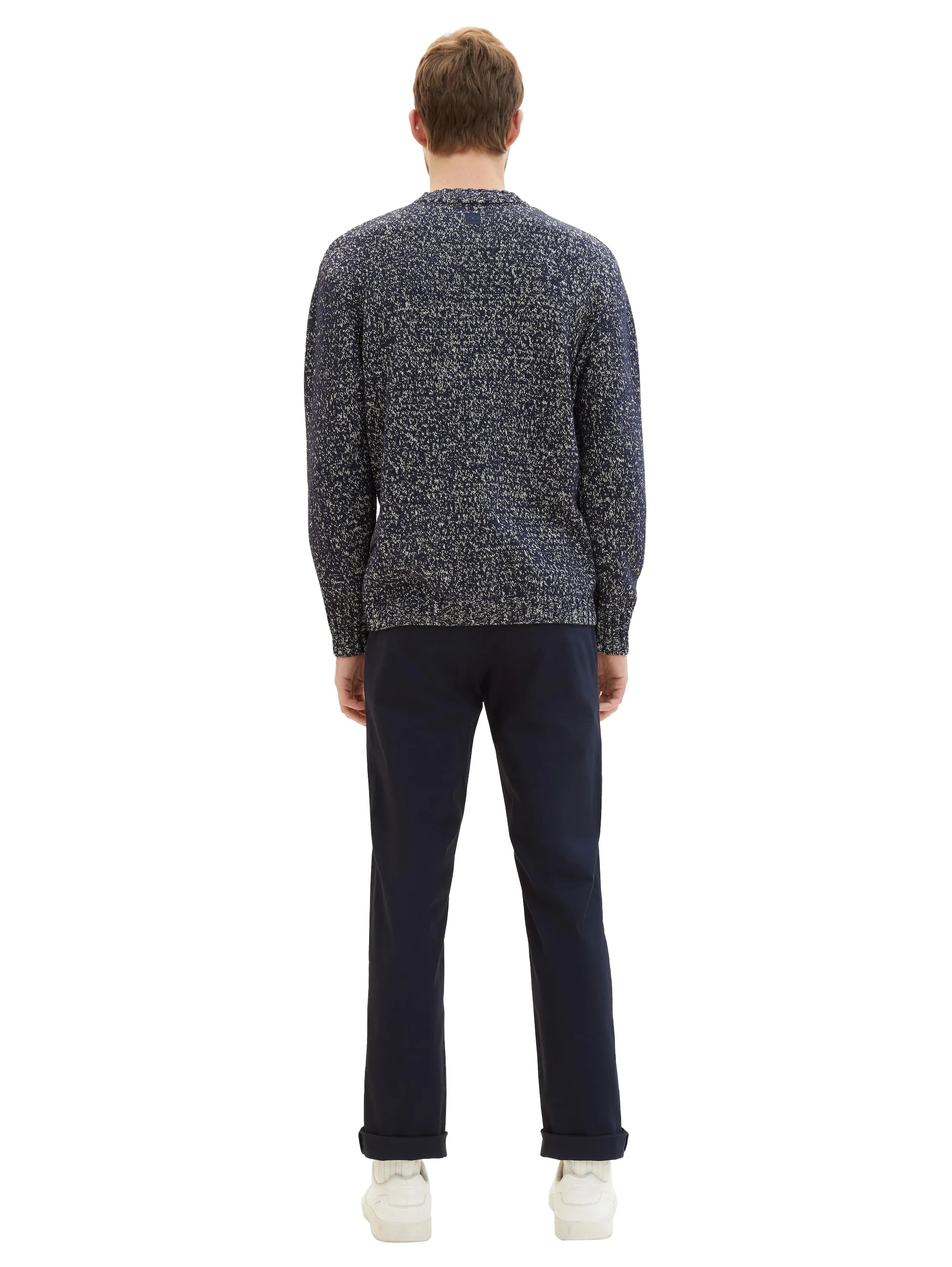 Tom Tailor Sky Captain Blue Men Regular Chinos SKU: 1040240_10668 Image 04