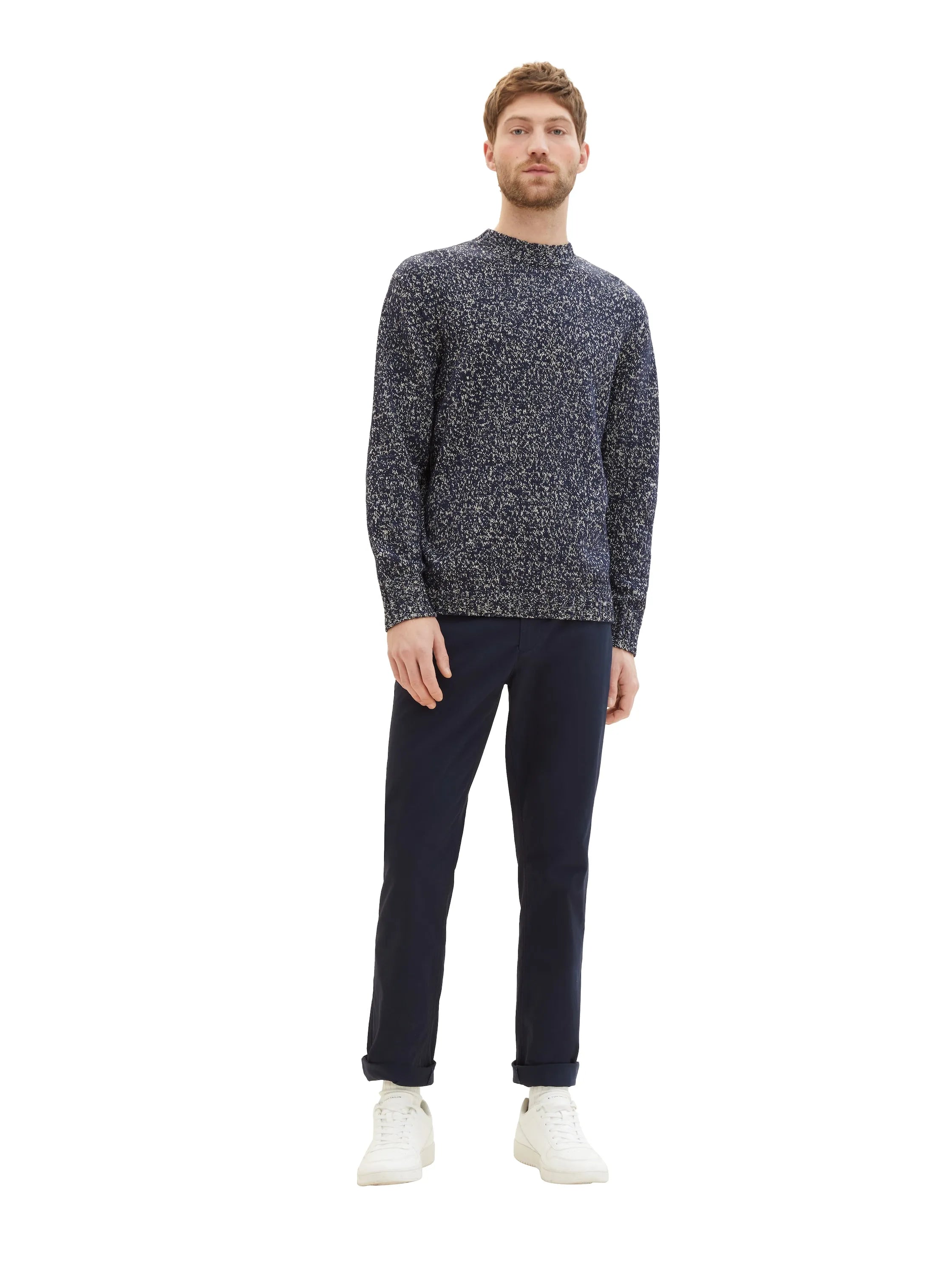 Tom Tailor Sky Captain Blue Men Regular Chinos SKU: 1040240_10668 Image 05