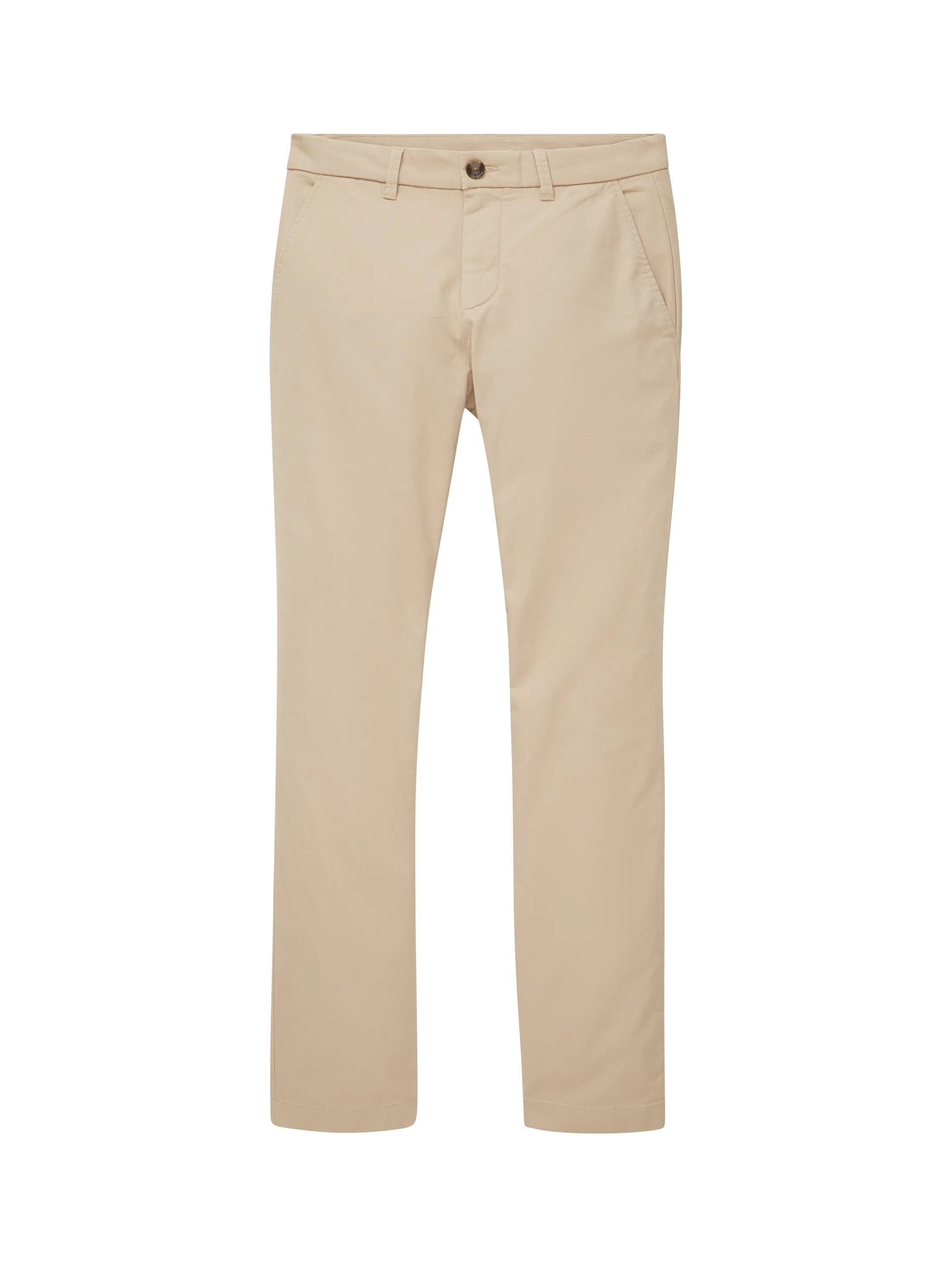 Tom Tailor Silver Ecru Men Regular Chinos SKU: 1040240_11704 Image 09