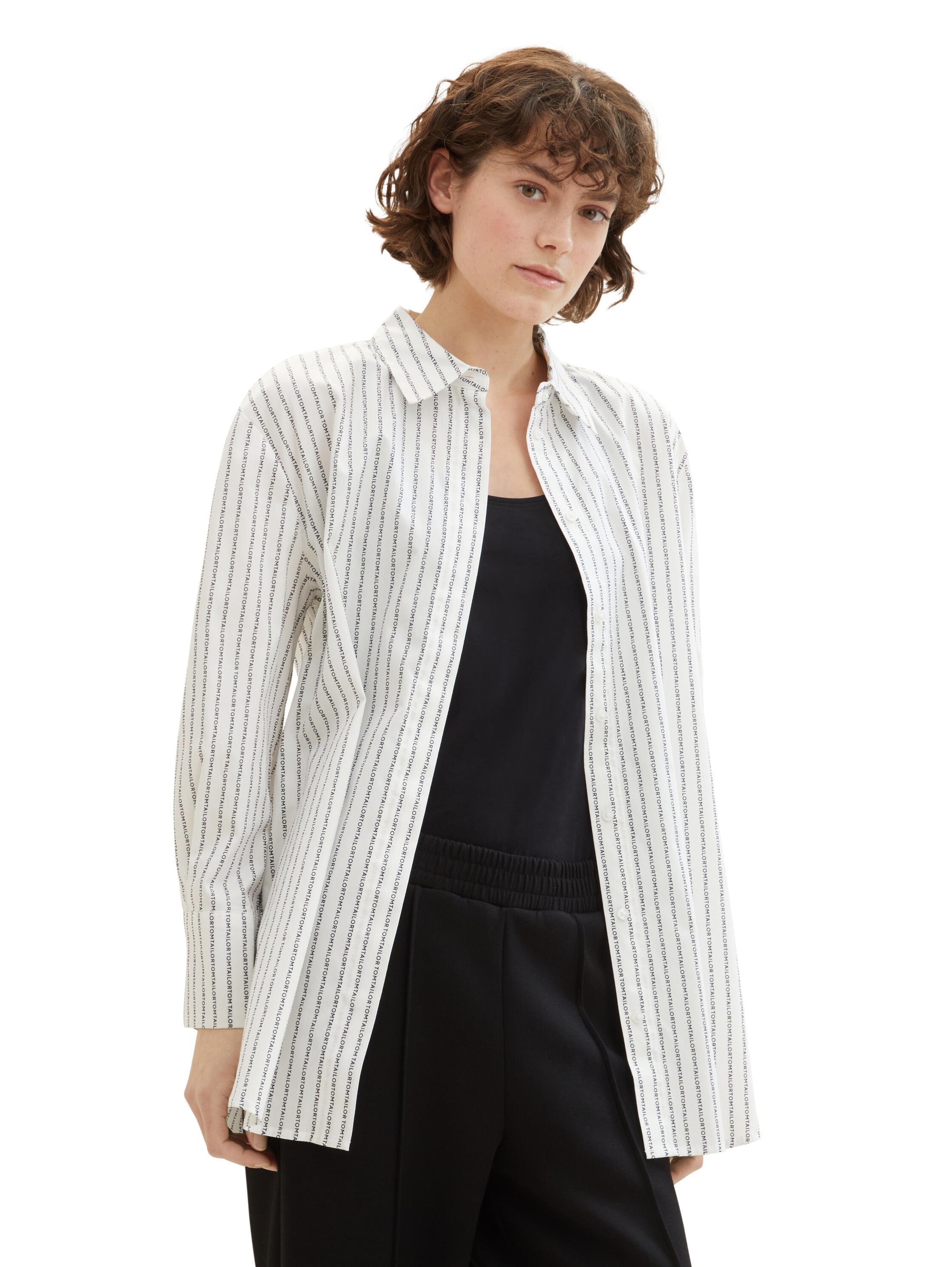 Printed Blouse Shirt_1040314_34834_01