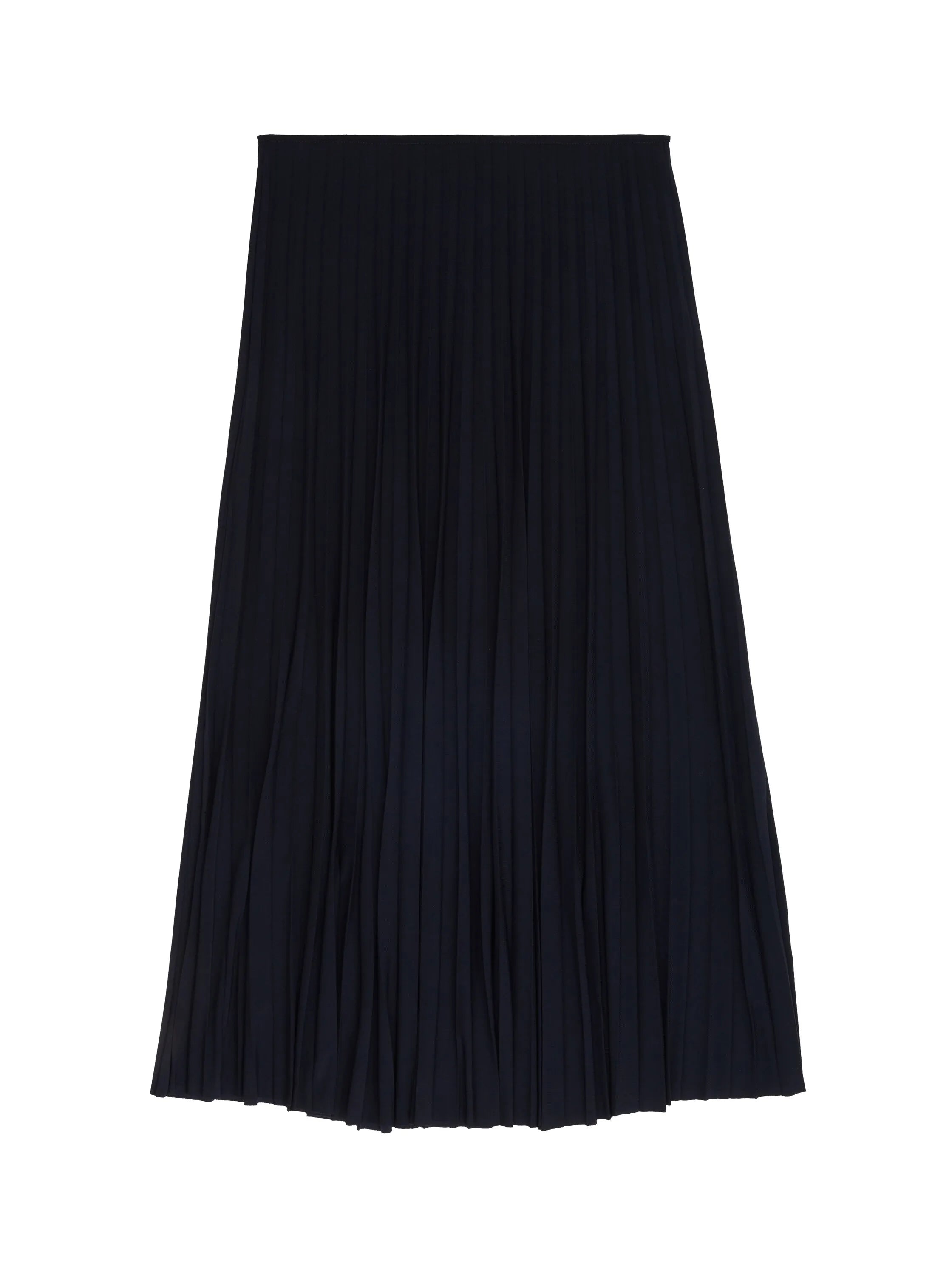 Tom Tailor Sky Captain Blue Women Pleated Skirt SKU: 1040340_10668 Image 08