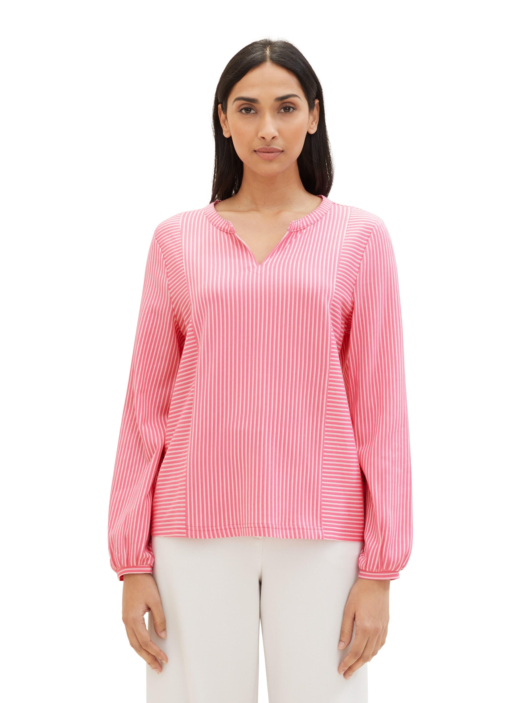 T-Shirt Blouse Vertical Stripe_1040546_35242_06