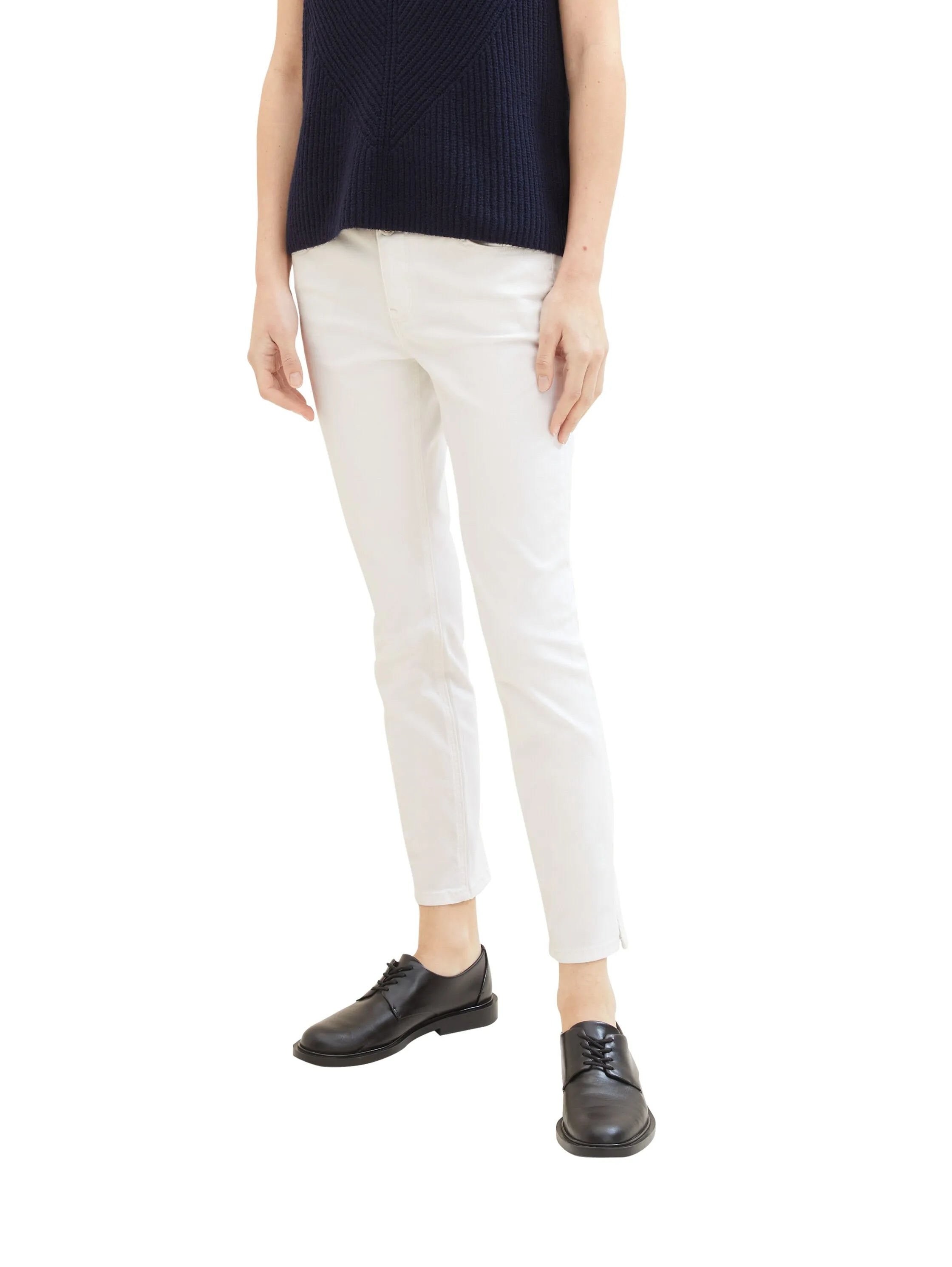Tom Tailor White Women Ttalexa Slim Jeans SKU: 1040812_20000 Image 01