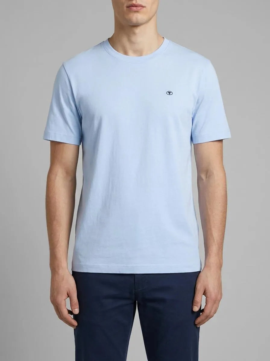 Tom Tailor Windsurf Blue Men Basic T-Shirt SKU: 1040902_35271 Image 00