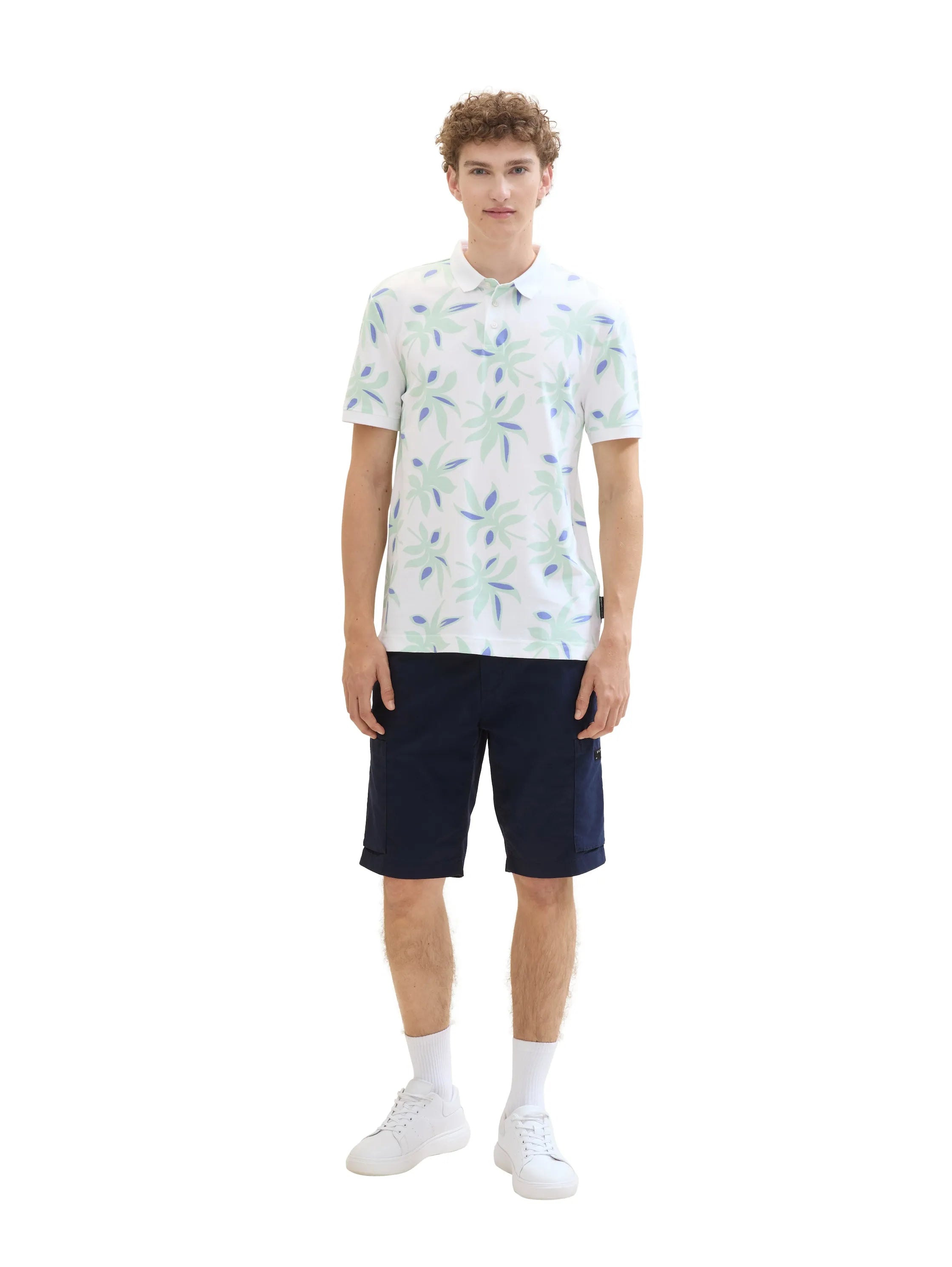 Denim Tom Tailor Sky Captain Blue Men Regular Fit Shorts SKU: 1041459_10668 Image 06