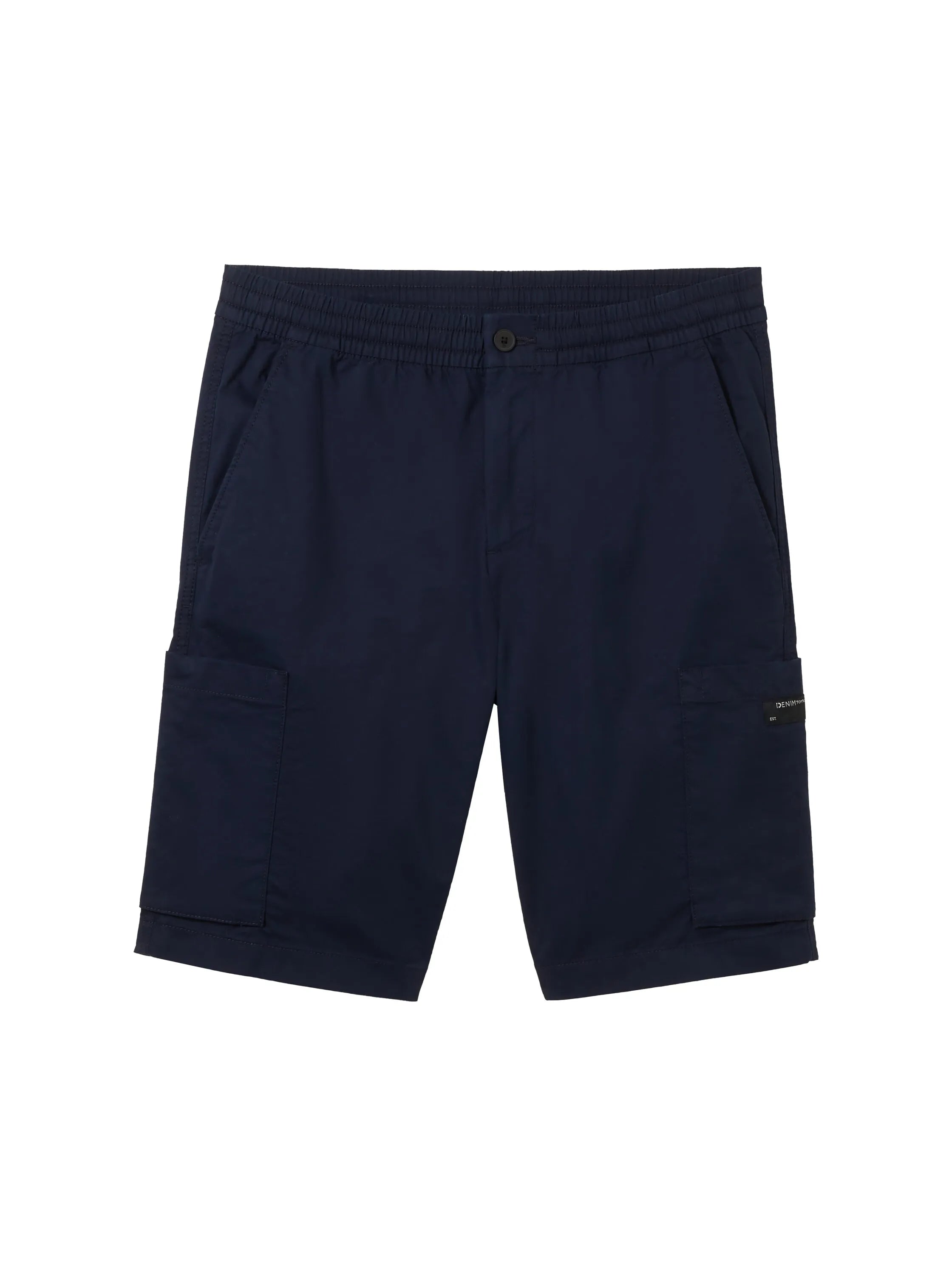 Denim Tom Tailor Sky Captain Blue Men Regular Fit Shorts SKU: 1041459_10668 Image 08