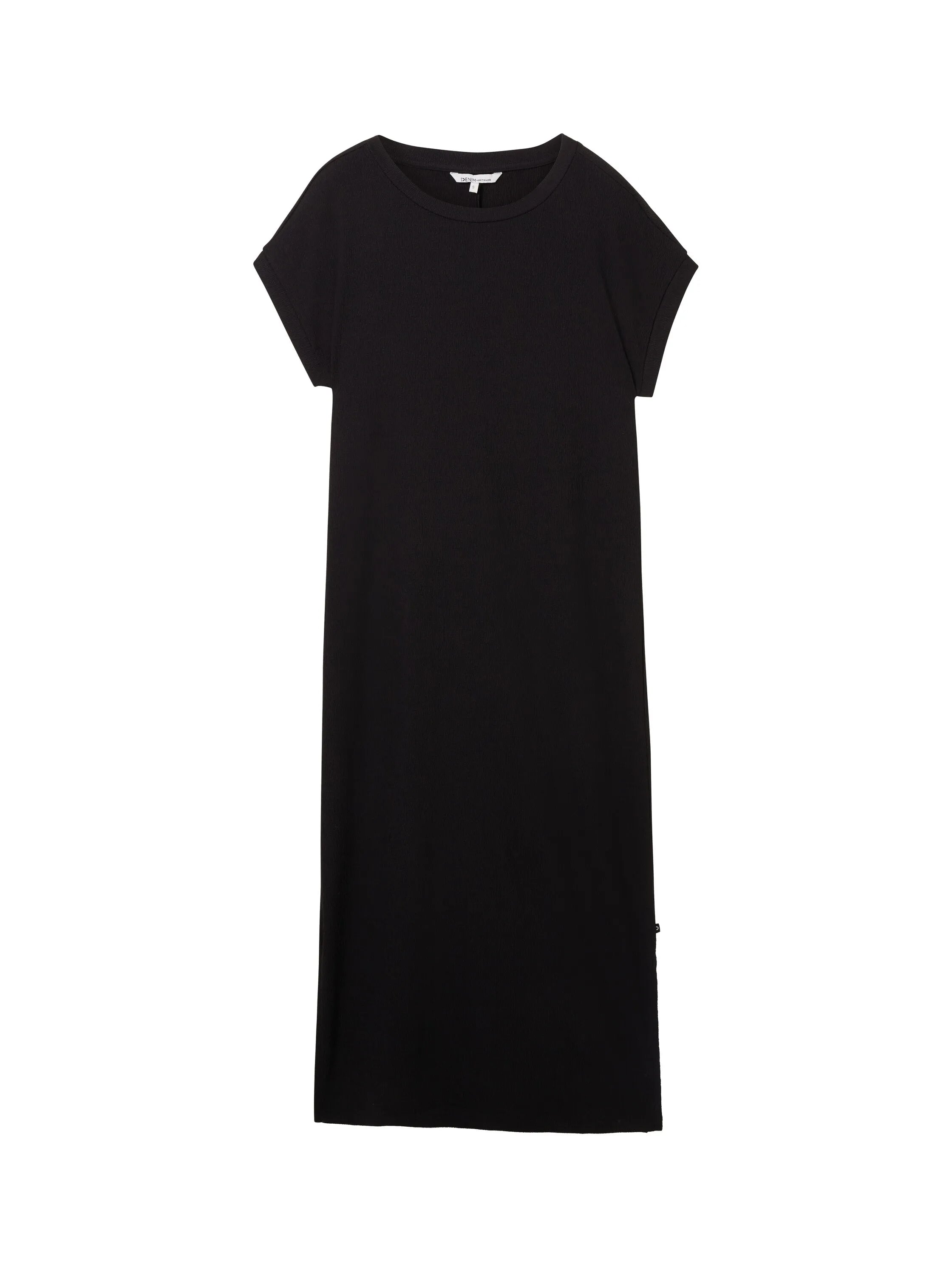 Denim Tom Tailor Deep Black Women Midi T-Shirt Dress SKU: 1041998_14482 Image 07