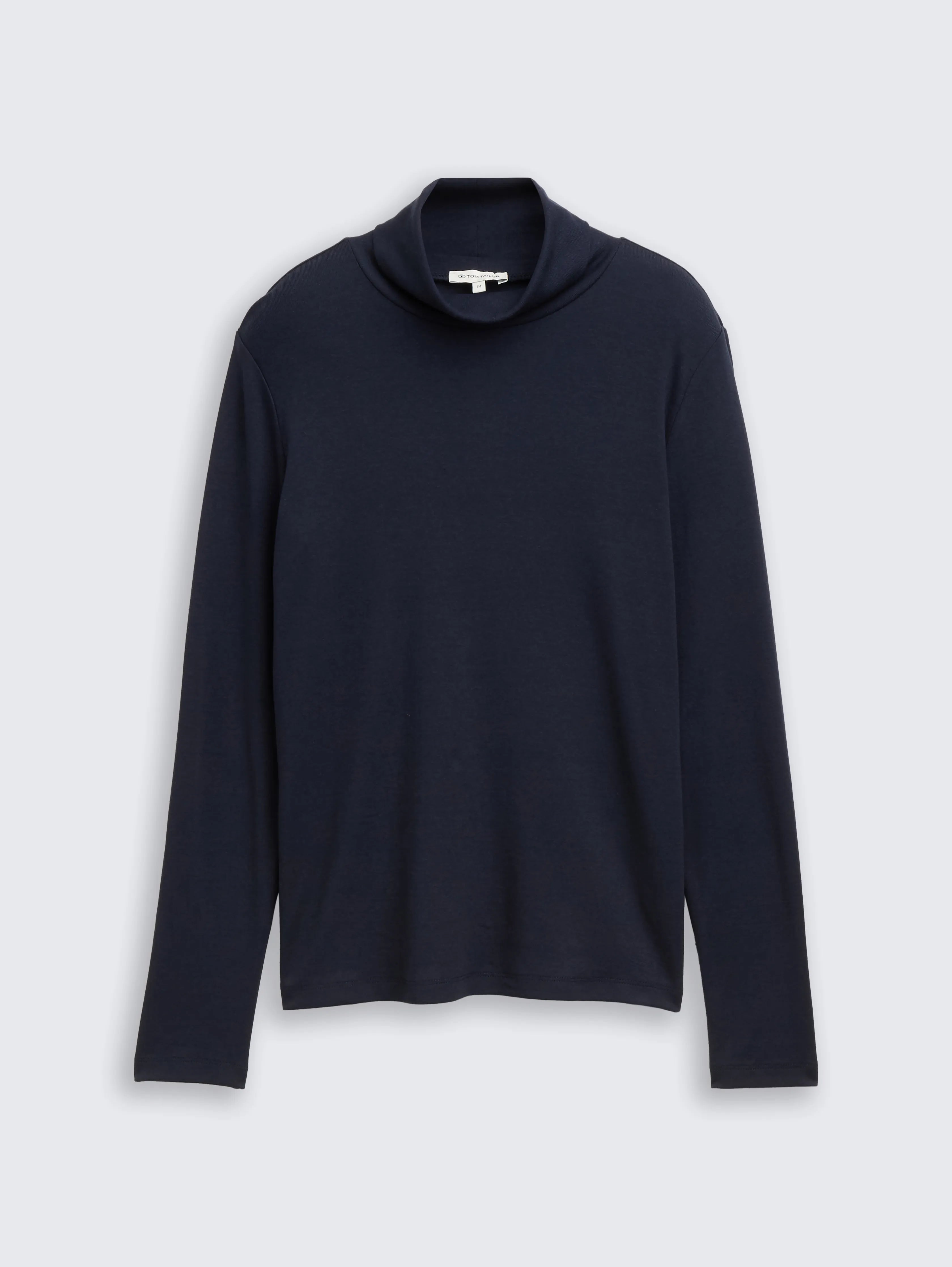 Tom Tailor_0_Long-Sleeved Shirt with Turtleneck_1043142_11019_01