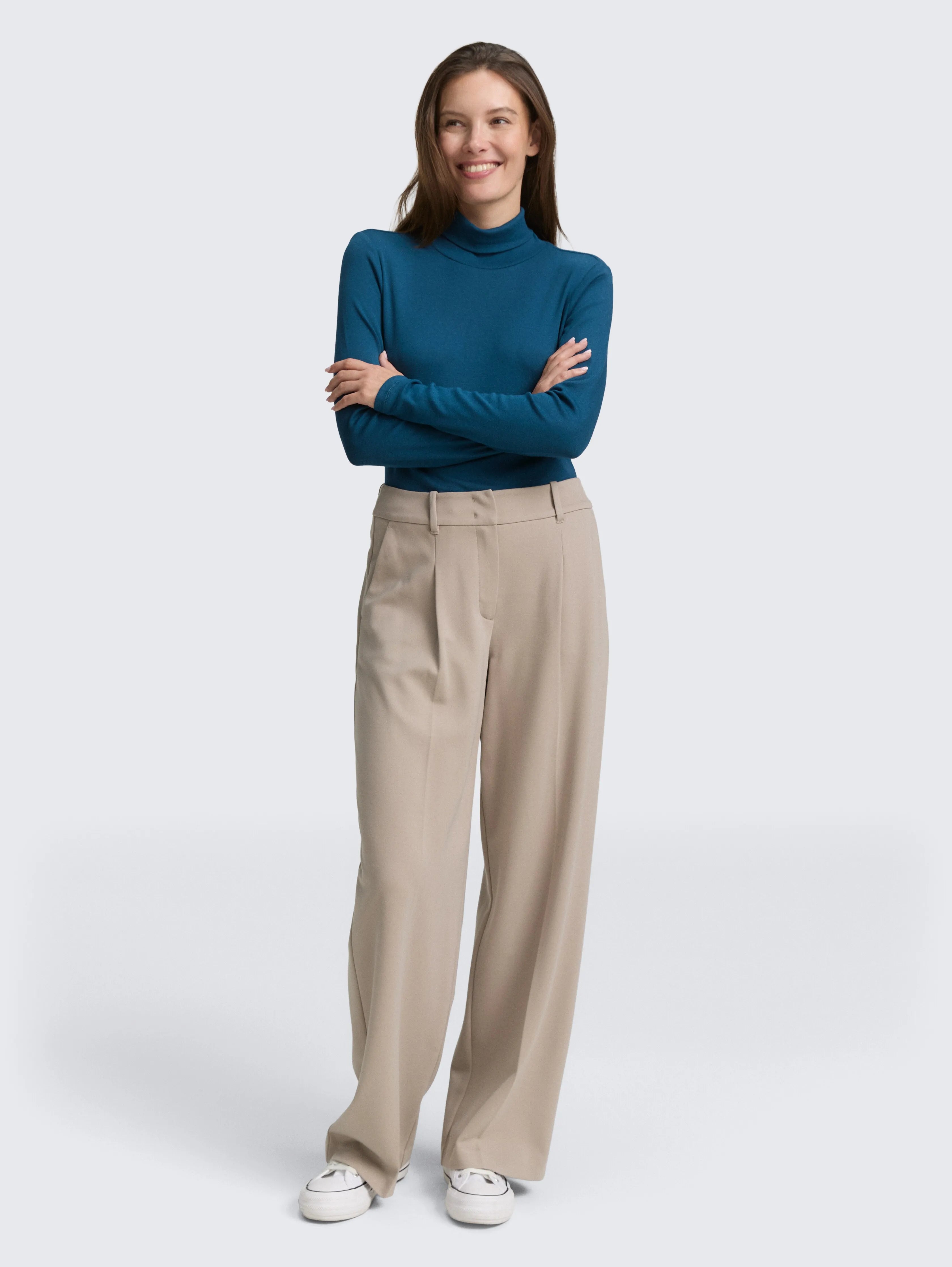 Tom Tailor_0_Long-Sleeved Shirt with Turtleneck_1043142_13183_01