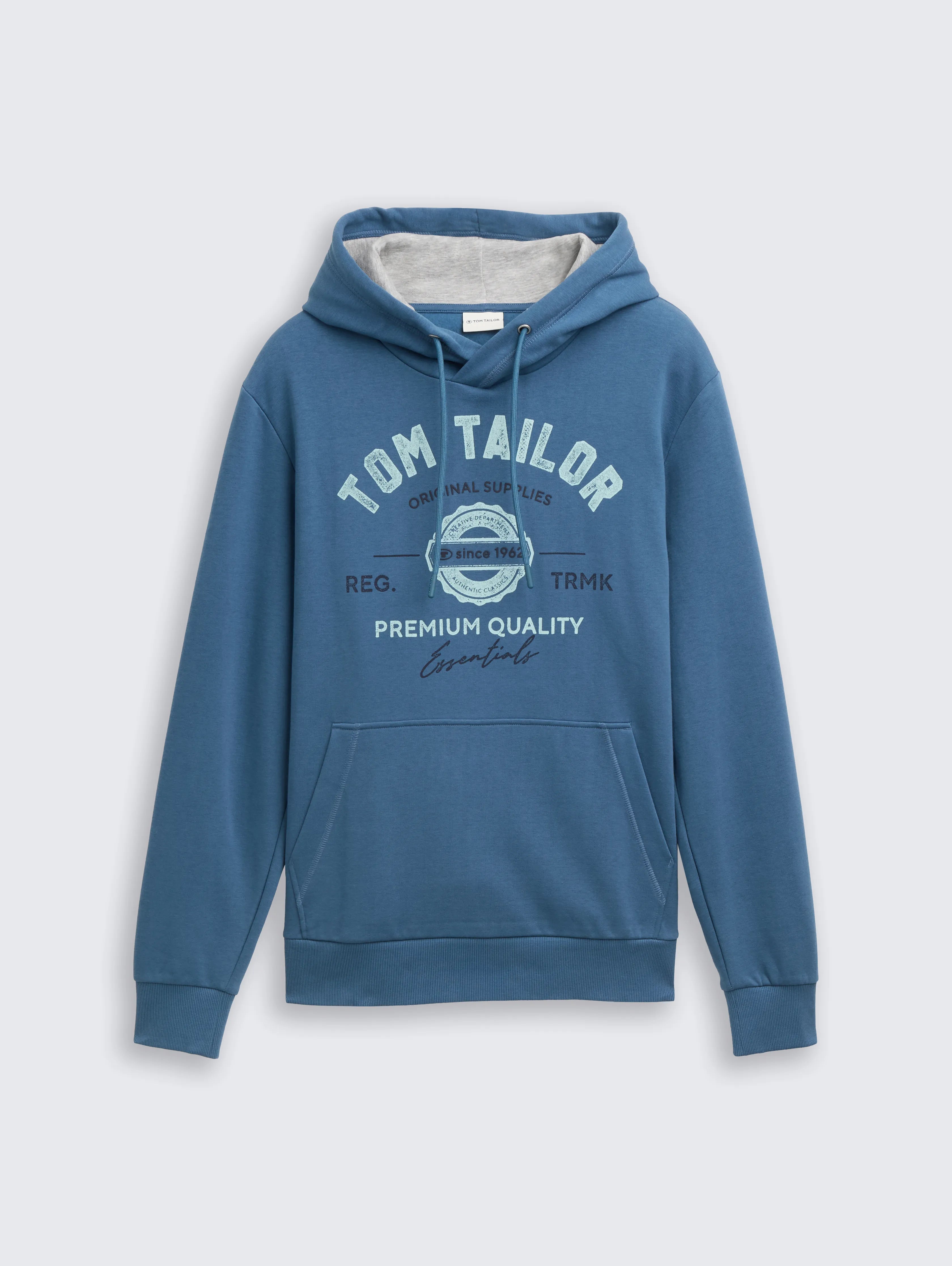 Tom Tailor_0_Hoodie Sweatshirt with Logo Print_1043292_38224_01