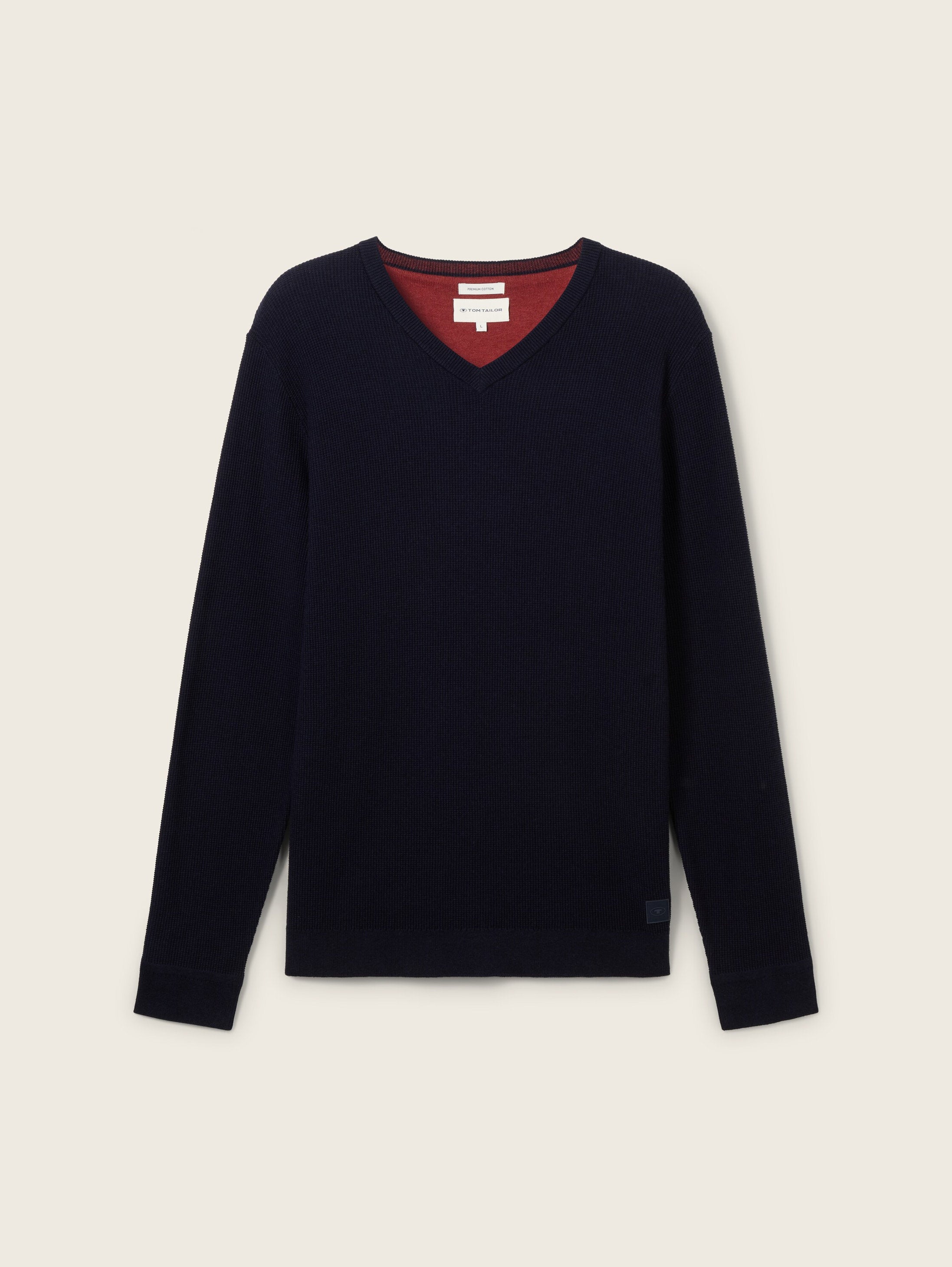 Textured Round Neck Sweater_1044444_13160_05